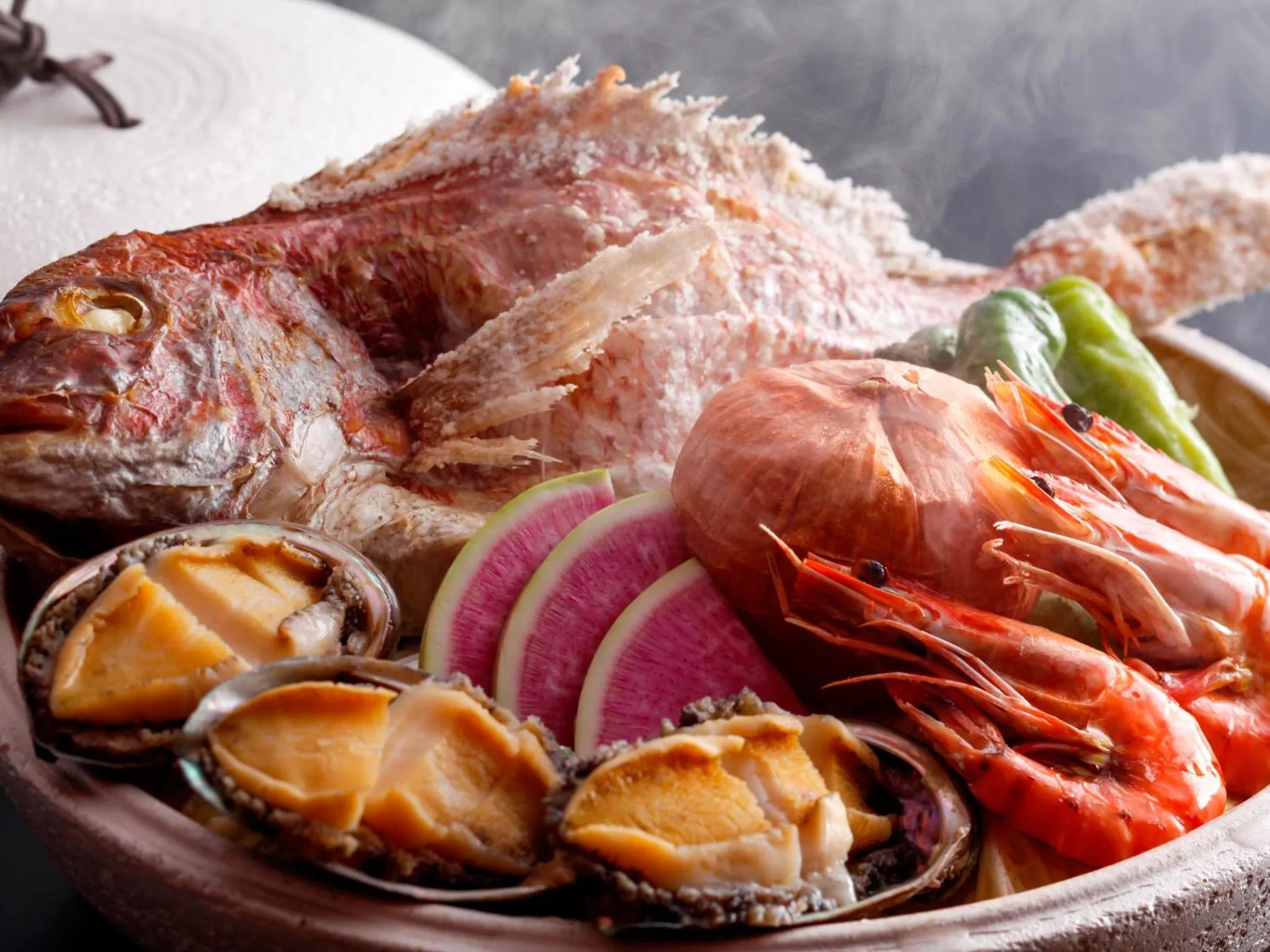 Dinner in Awaji Yumesenkei