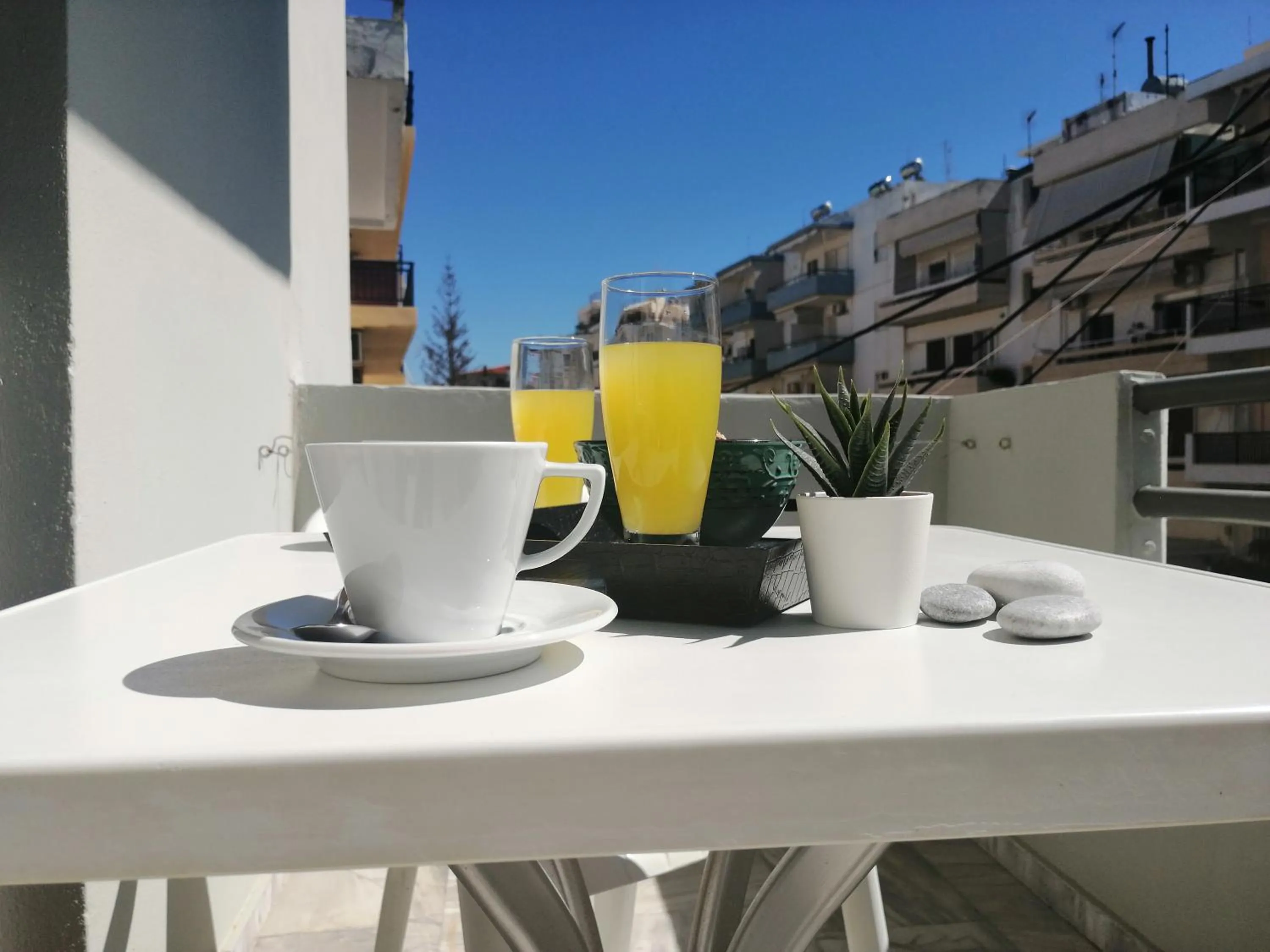 Balcony/Terrace in Mardinik Hotel Apartments