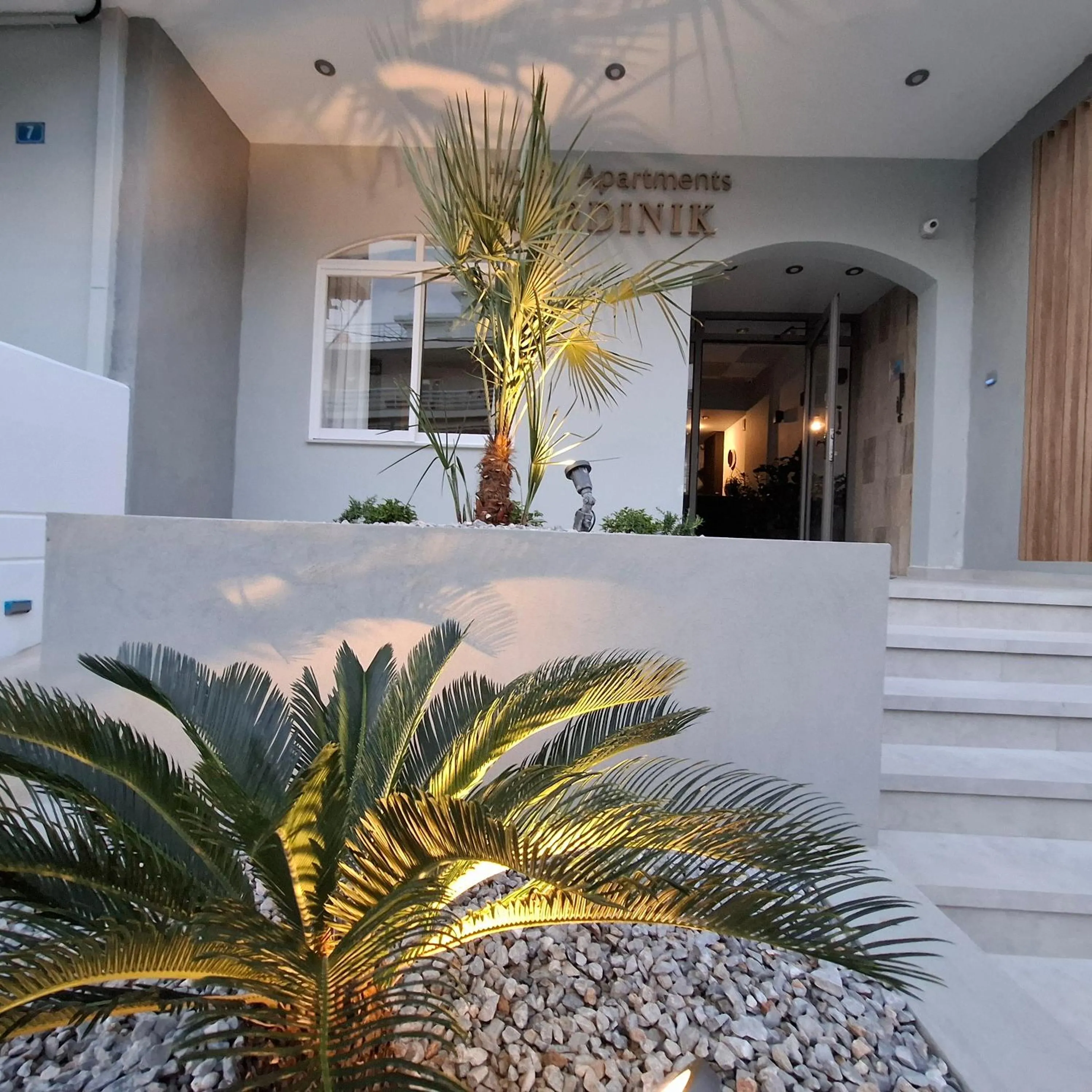 Facade/entrance in Mardinik Hotel Apartments