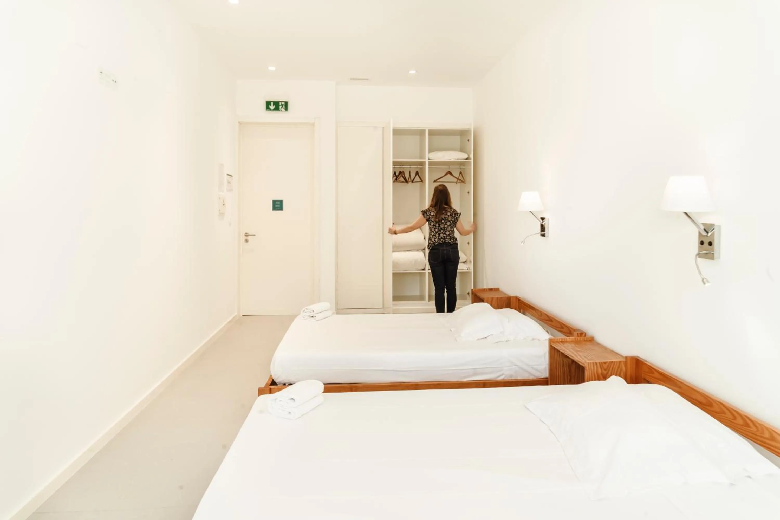 Bed in Albergue de Santa Luzia - Peregrinos de Santiago