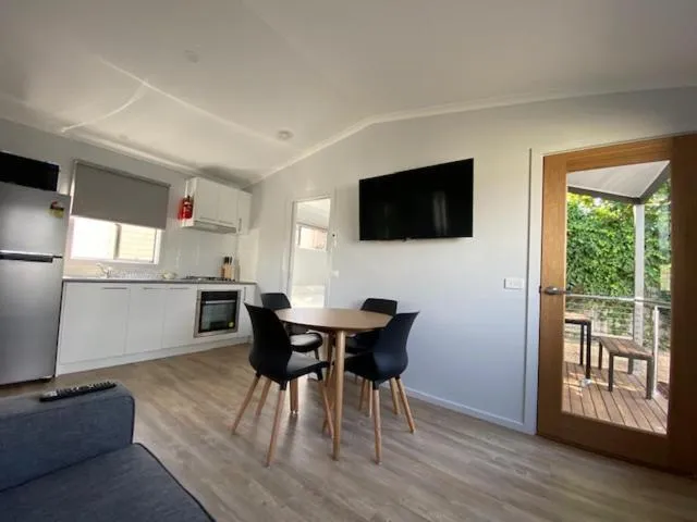 Dining area in Warrnambool Holiday Village