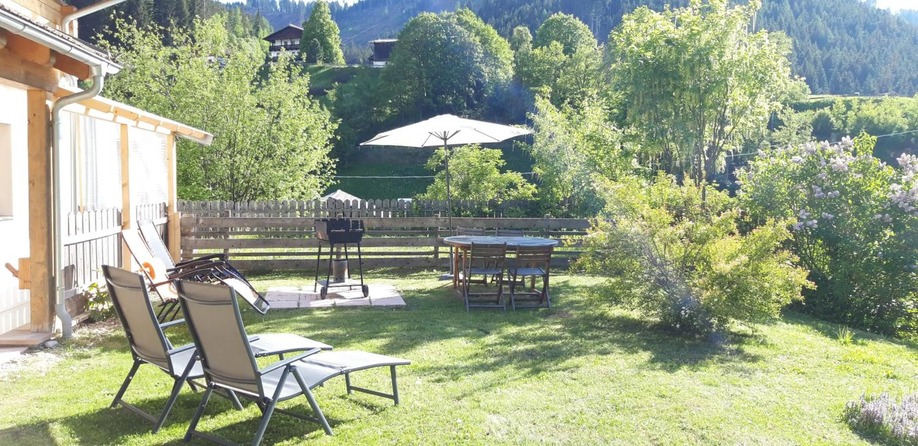 BBQ facilities in Haus Traudi