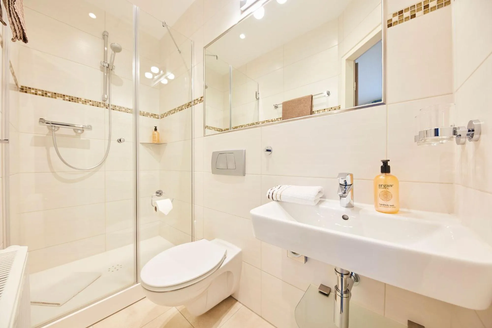 Bathroom in Hotel garni Sonnenhof