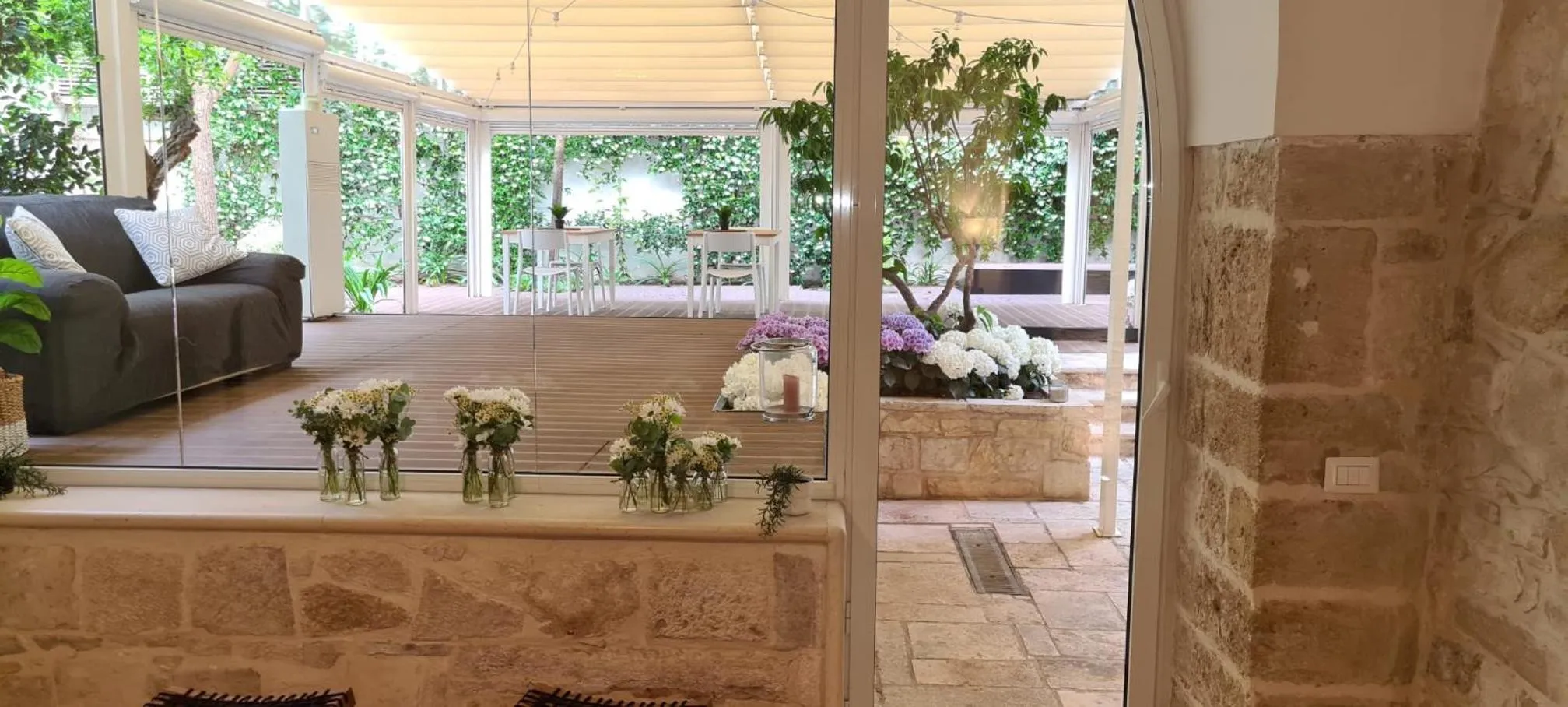 Seating area in BorgoAntico34 - Luxury Room