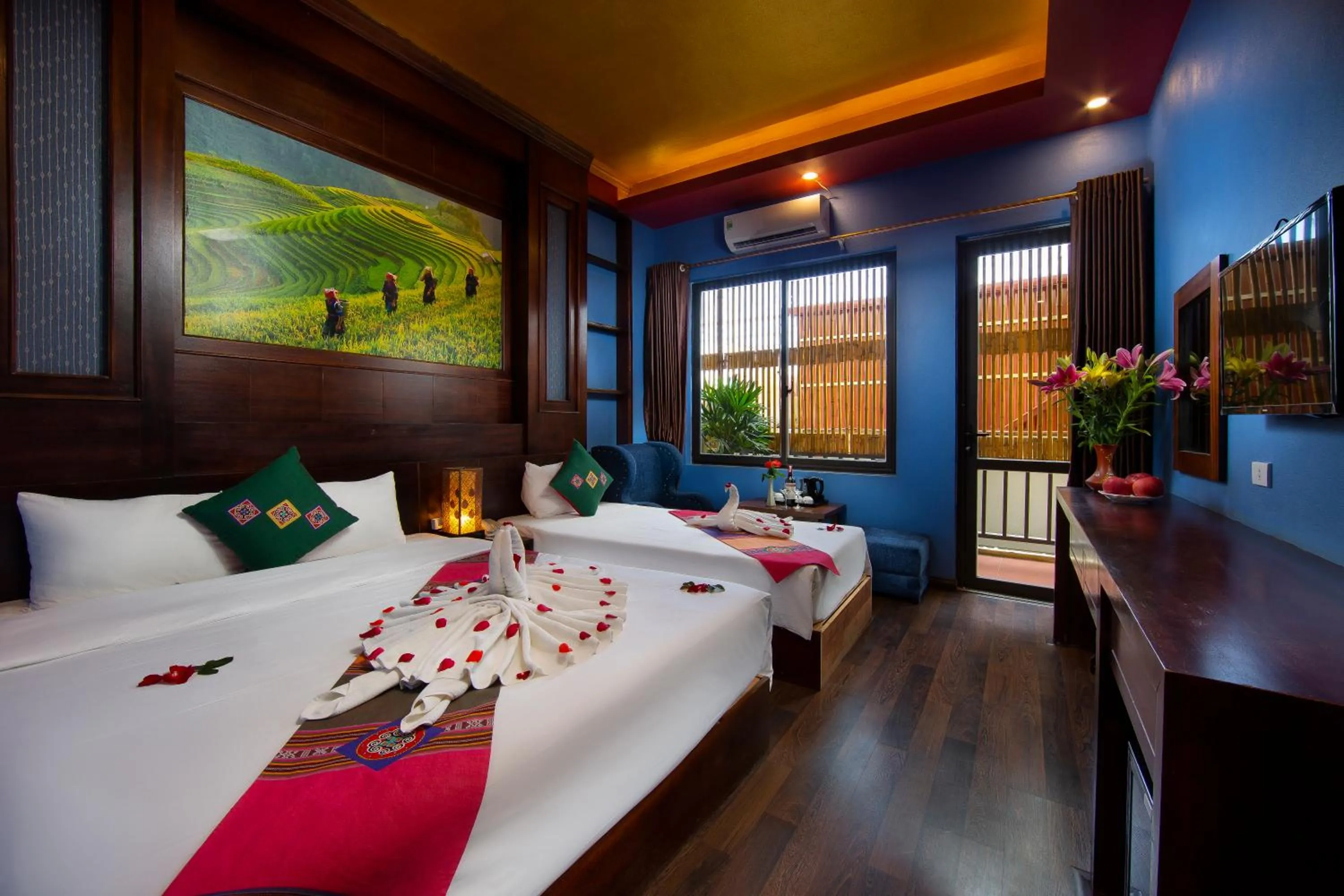 Photo of the whole room in Sweet Time Hotel