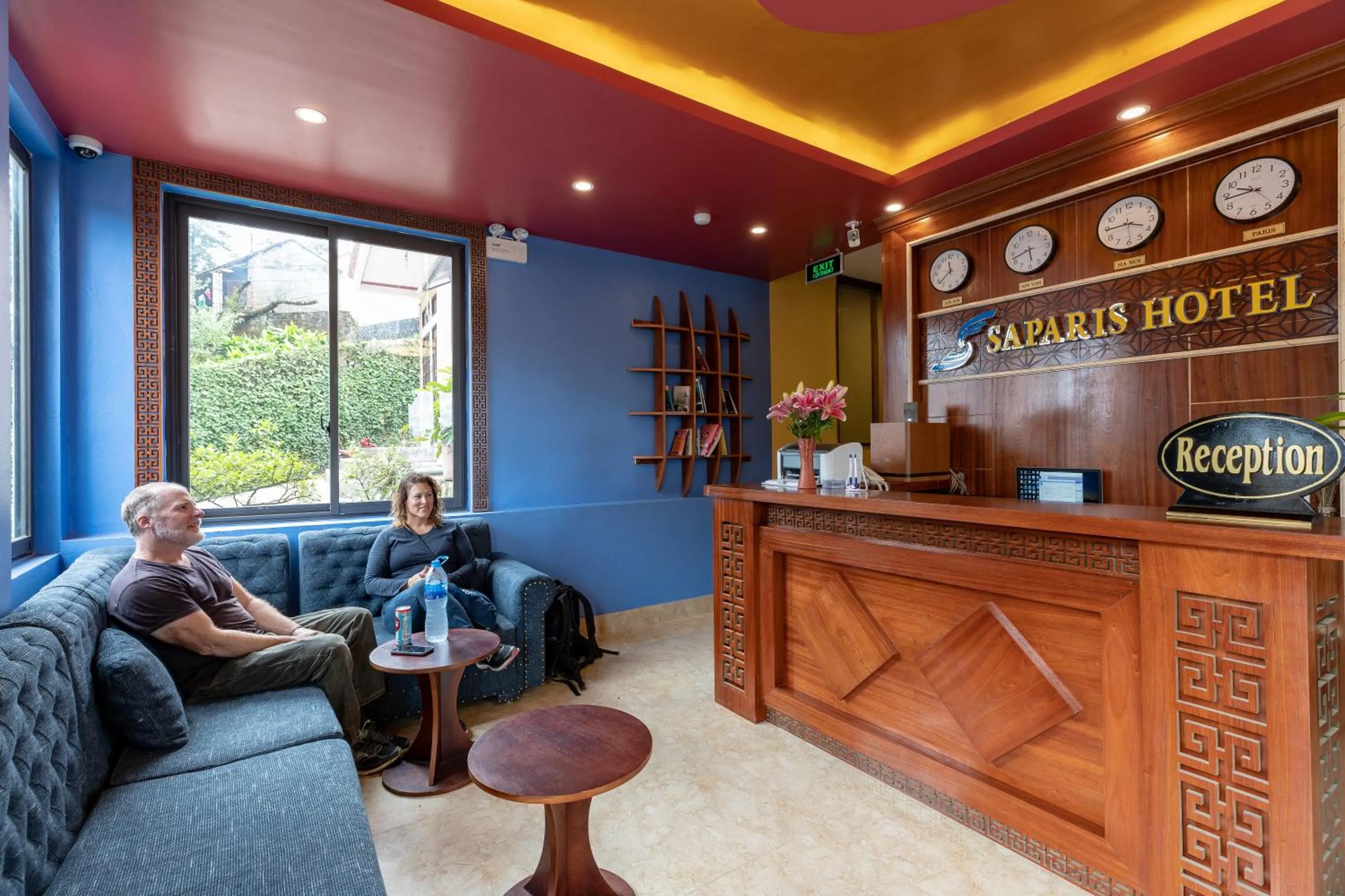 Living room in Sweet Time Hotel