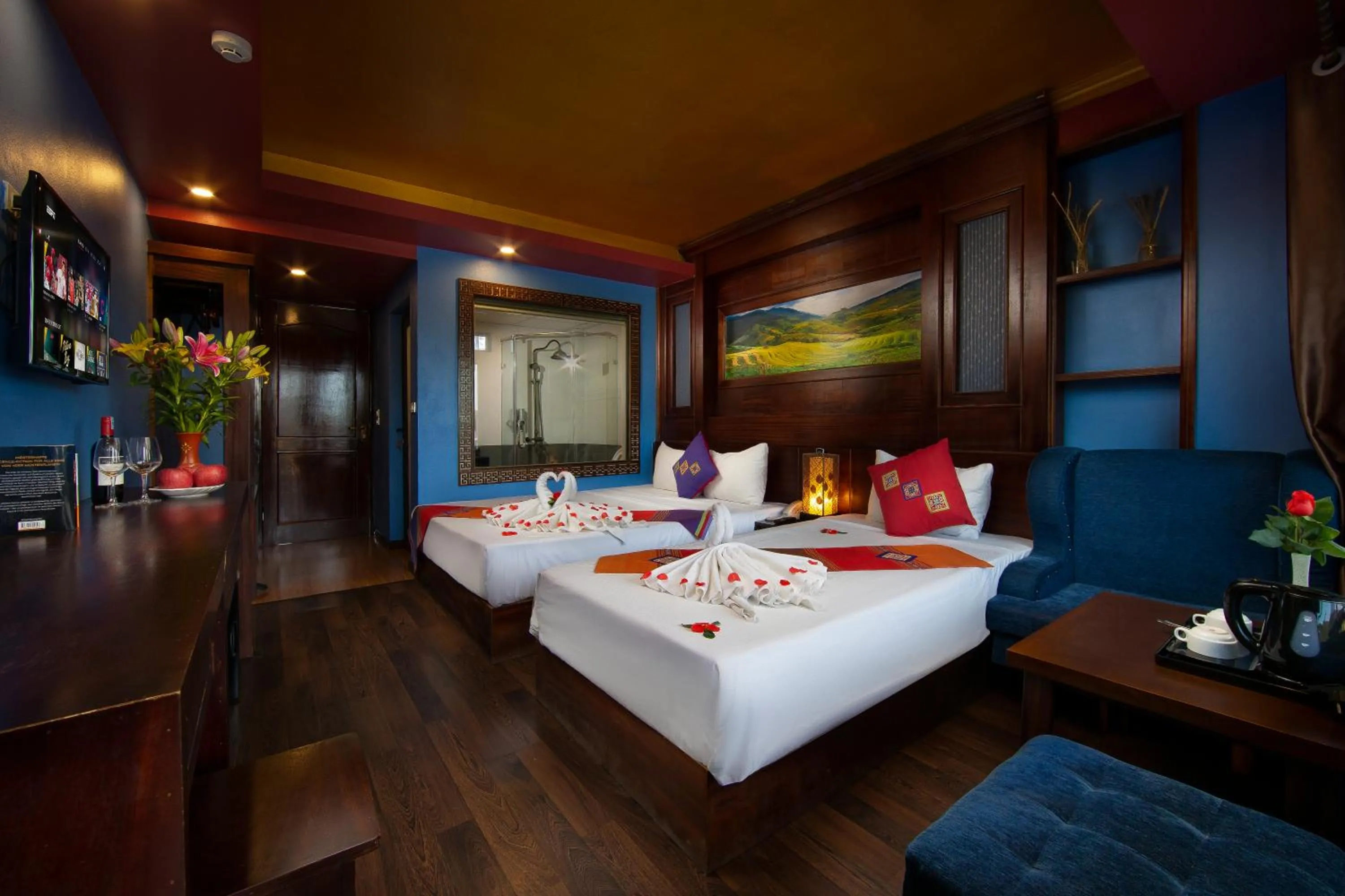 Photo of the whole room in Sweet Time Hotel