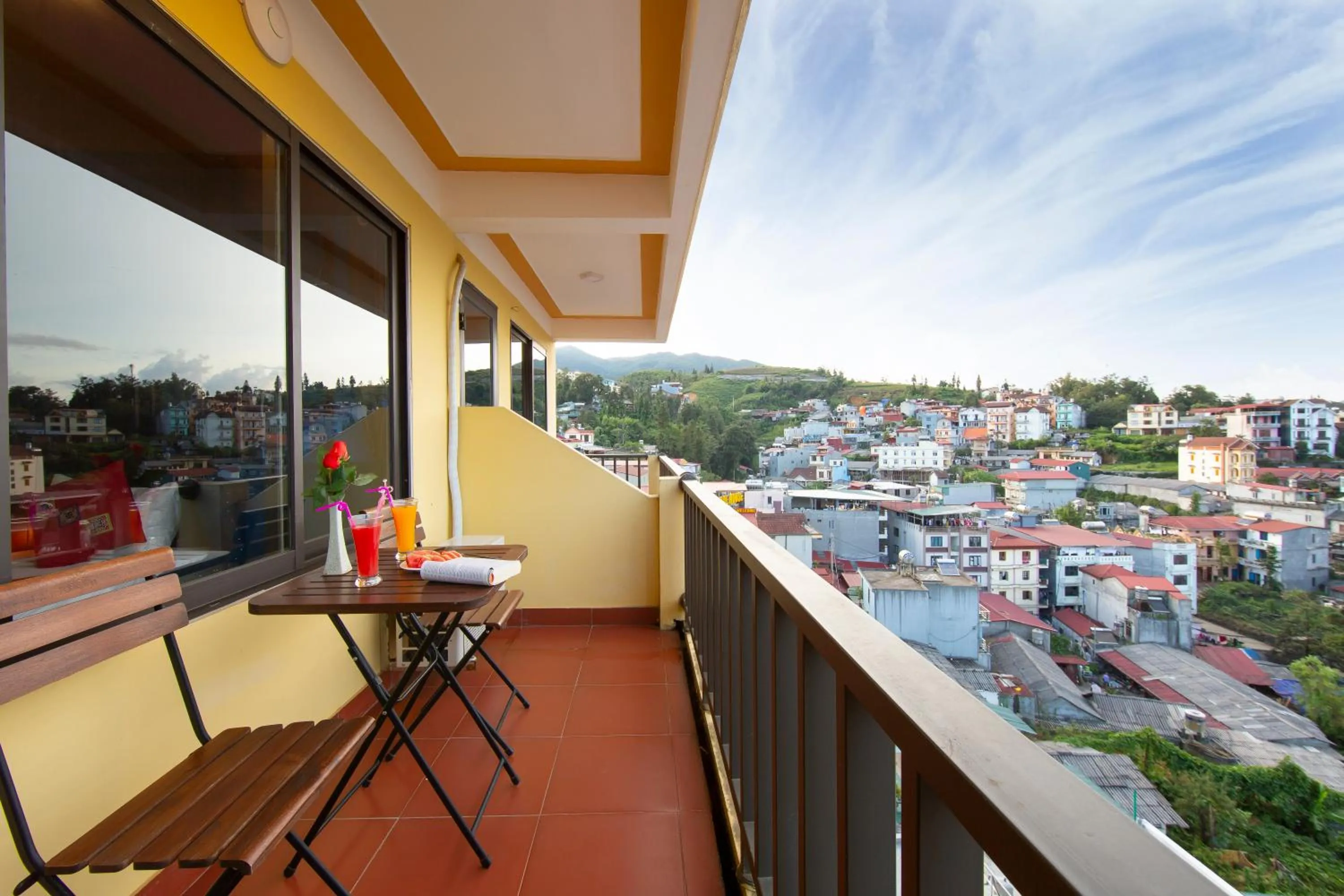 Balcony/Terrace in Sweet Time Hotel