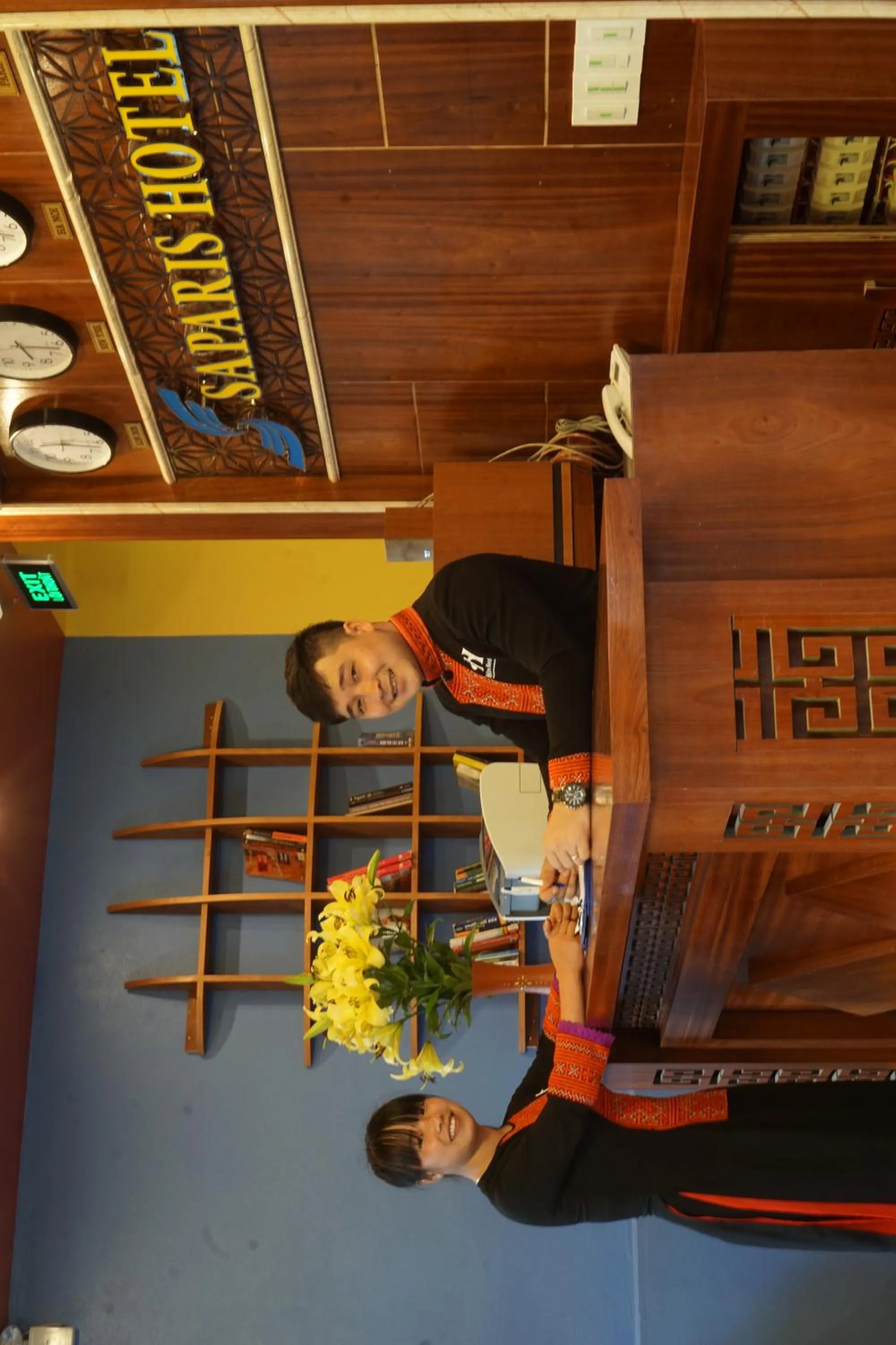 Staff in Sweet Time Hotel