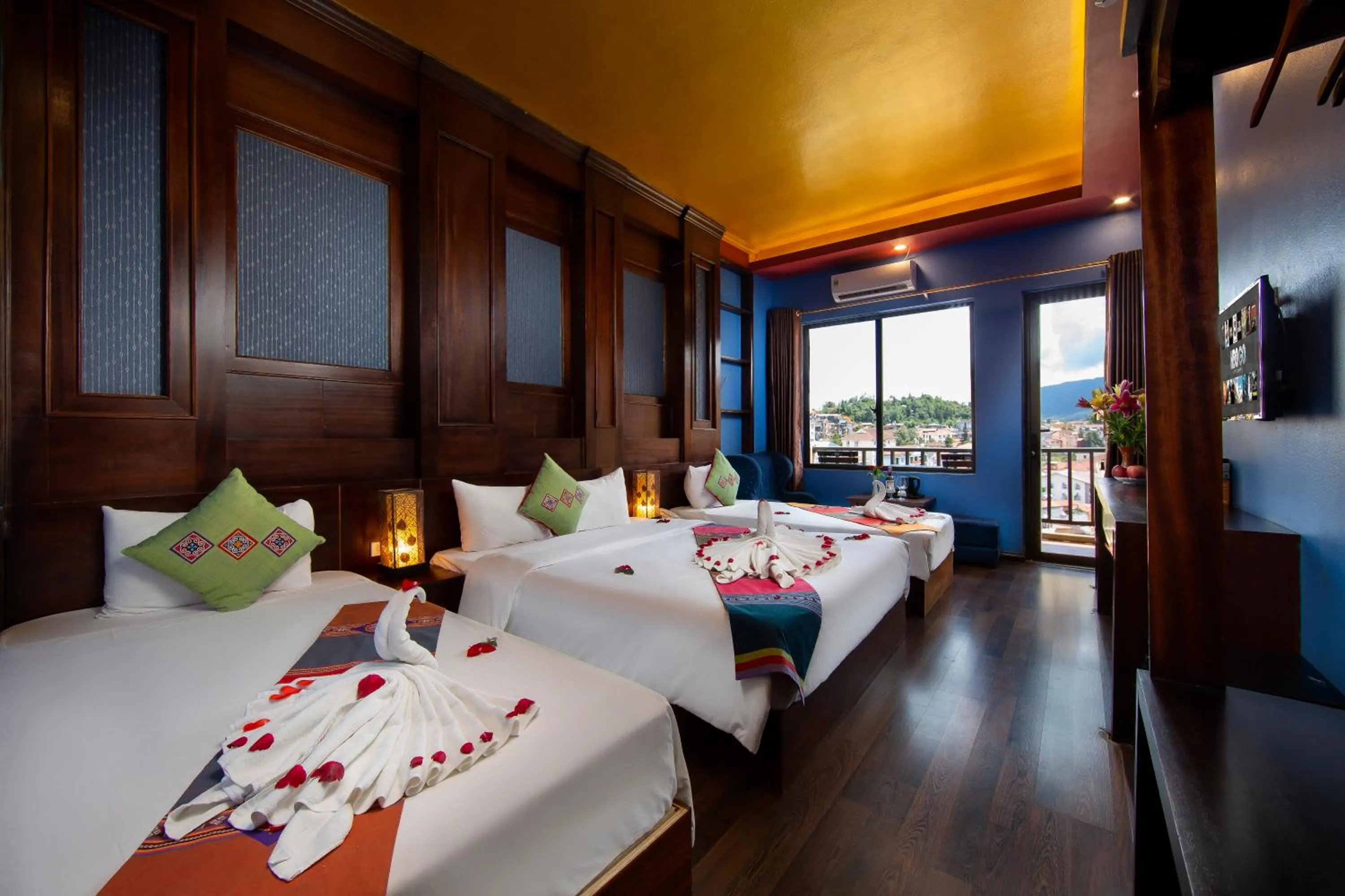 Photo of the whole room in Sweet Time Hotel