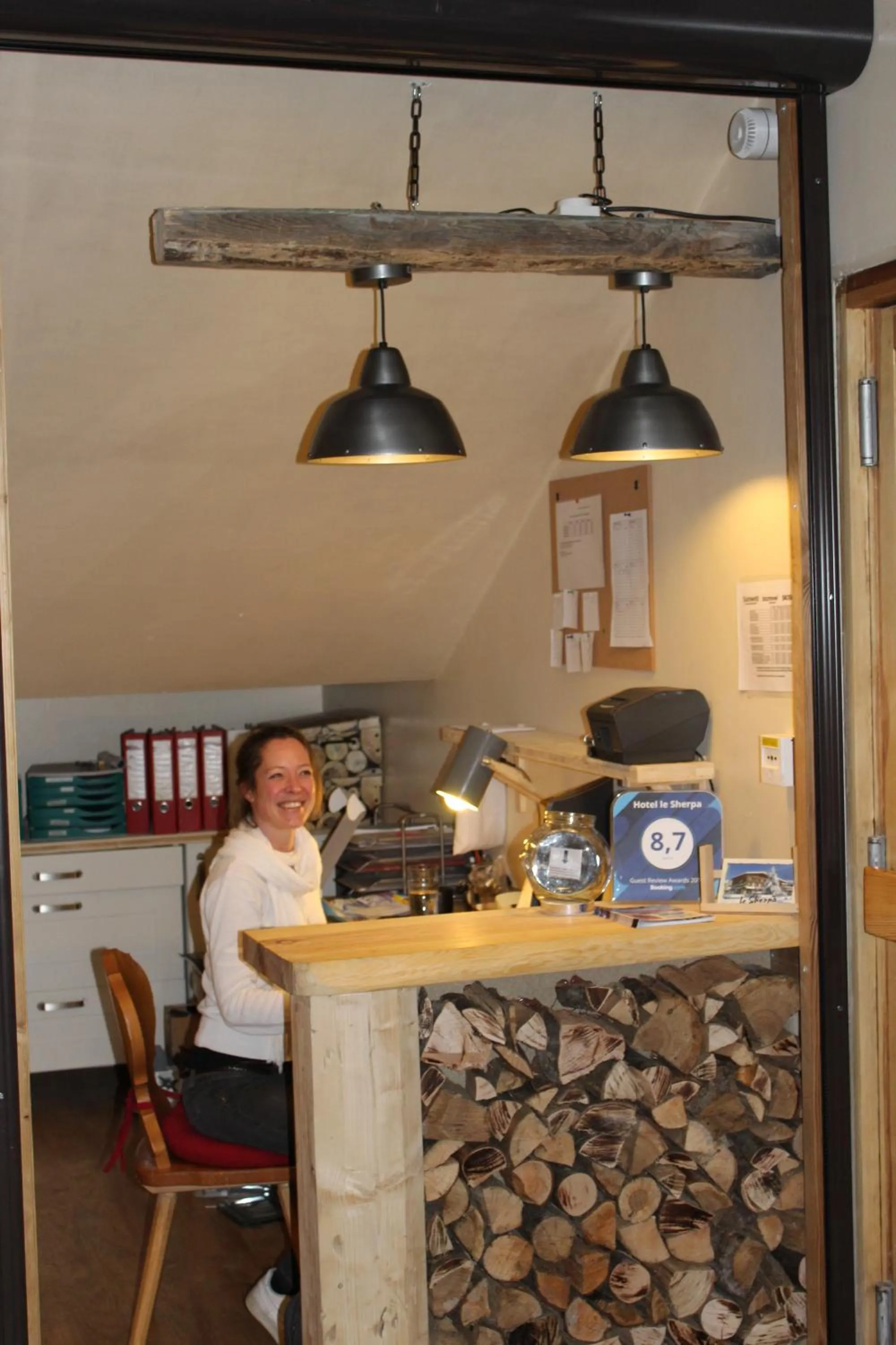 Staff in Hotel le Sherpa