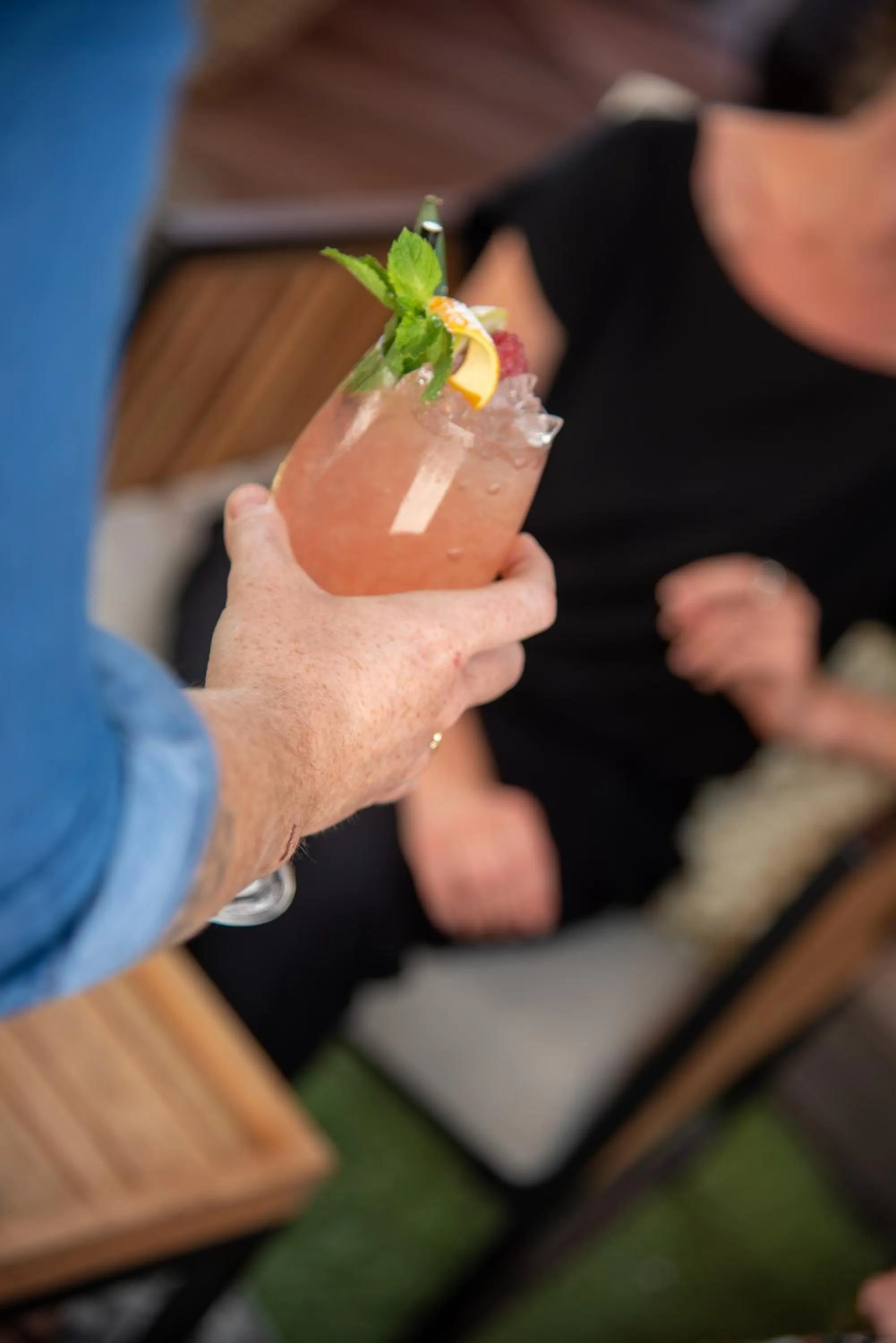 Patio in Hotel le Sherpa