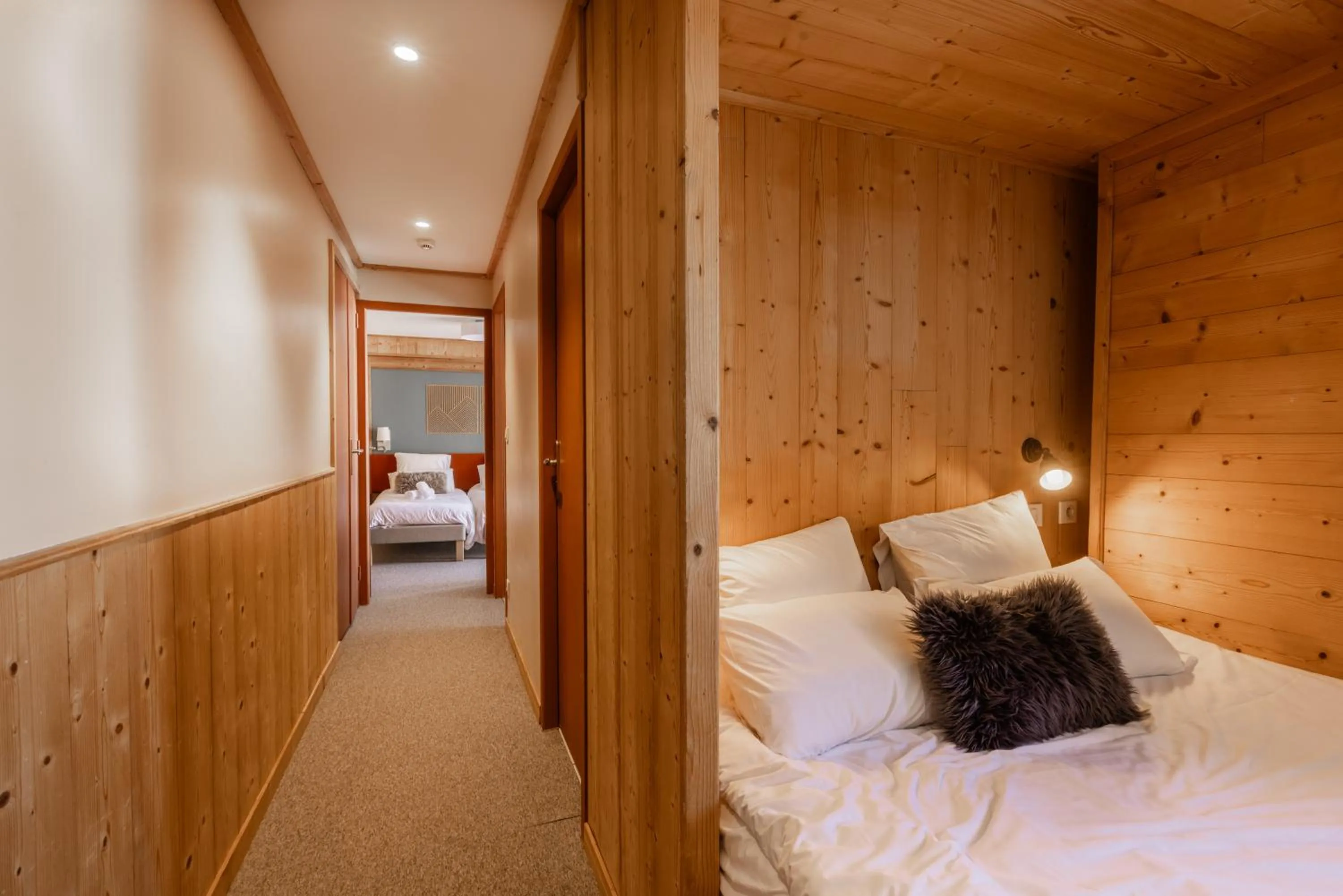 Bedroom, Bed in Hotel le Sherpa