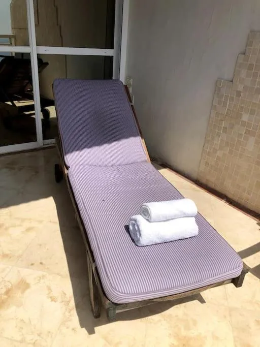 sunbed in Nitza Seaview Apartments