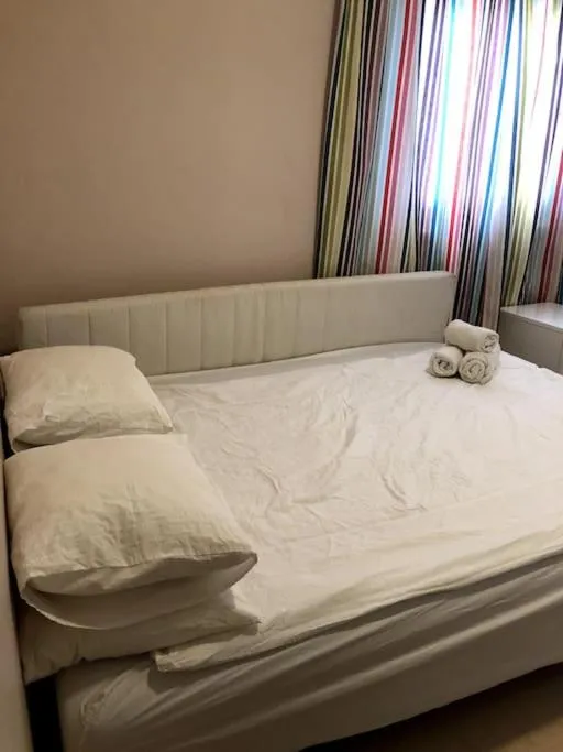 Bed in Nitza Seaview Apartments