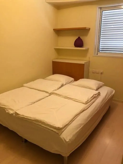 Bed in Nitza Seaview Apartments