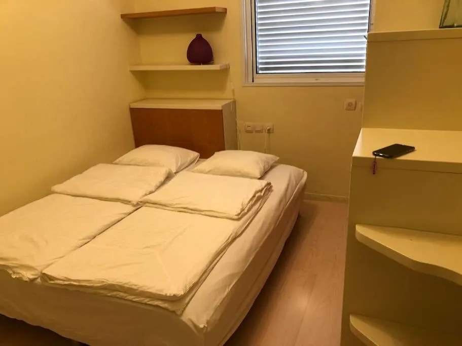 Bed in Nitza Seaview Apartments