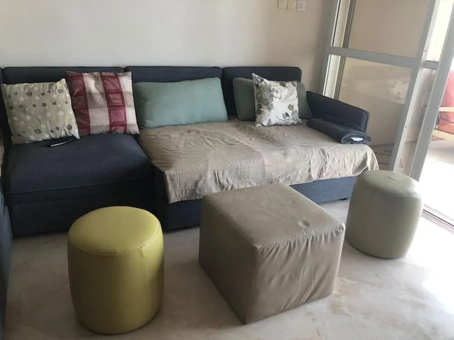 Bed in Nitza Seaview Apartments