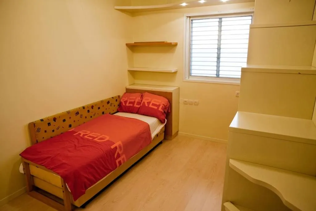 Bed in Nitza Seaview Apartments