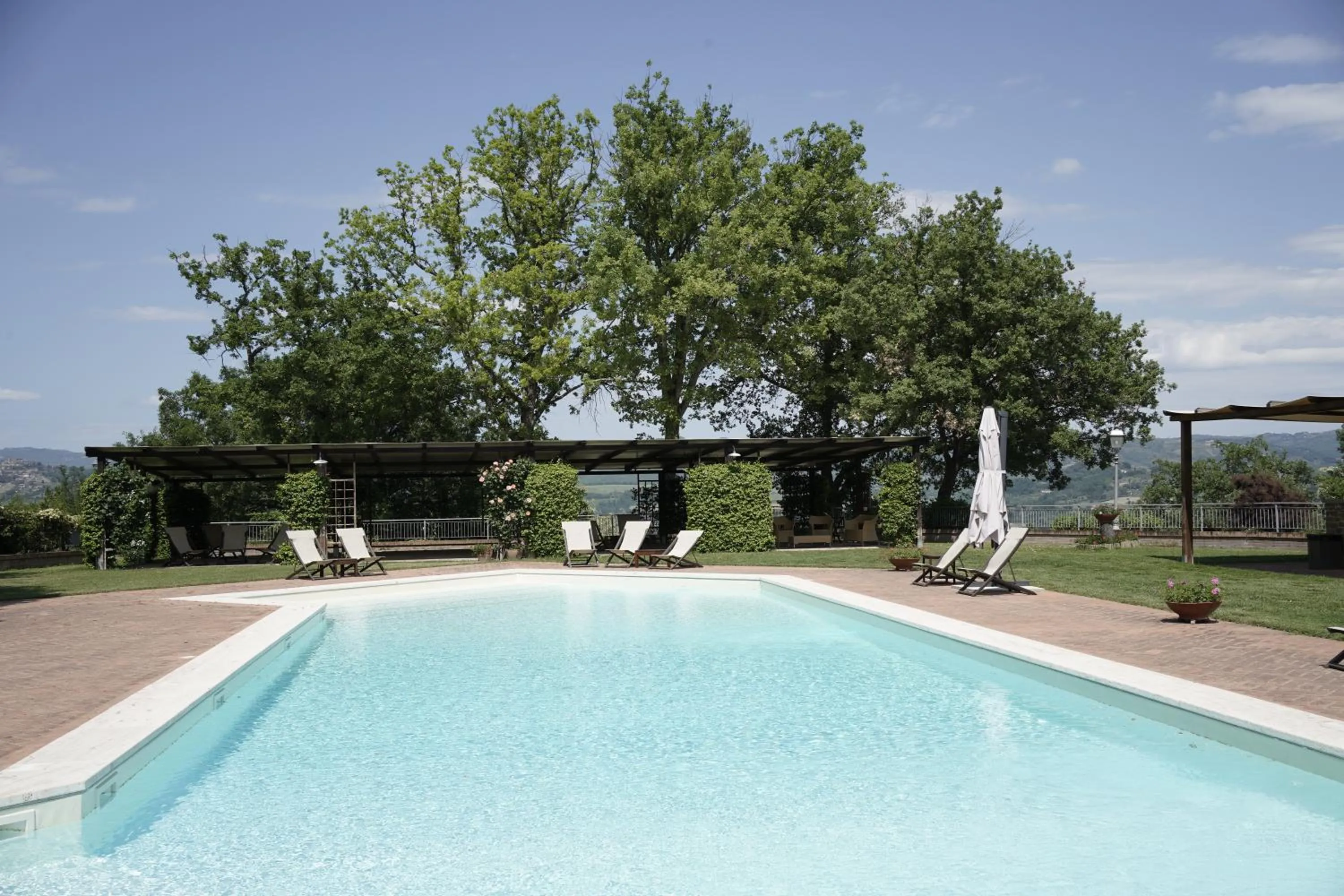 Natural landscape in Il Castellaro Country House