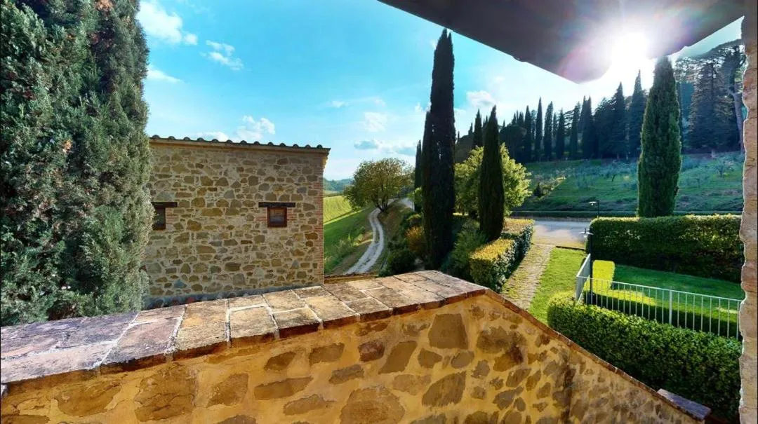 Natural landscape in Il Castellaro Country House