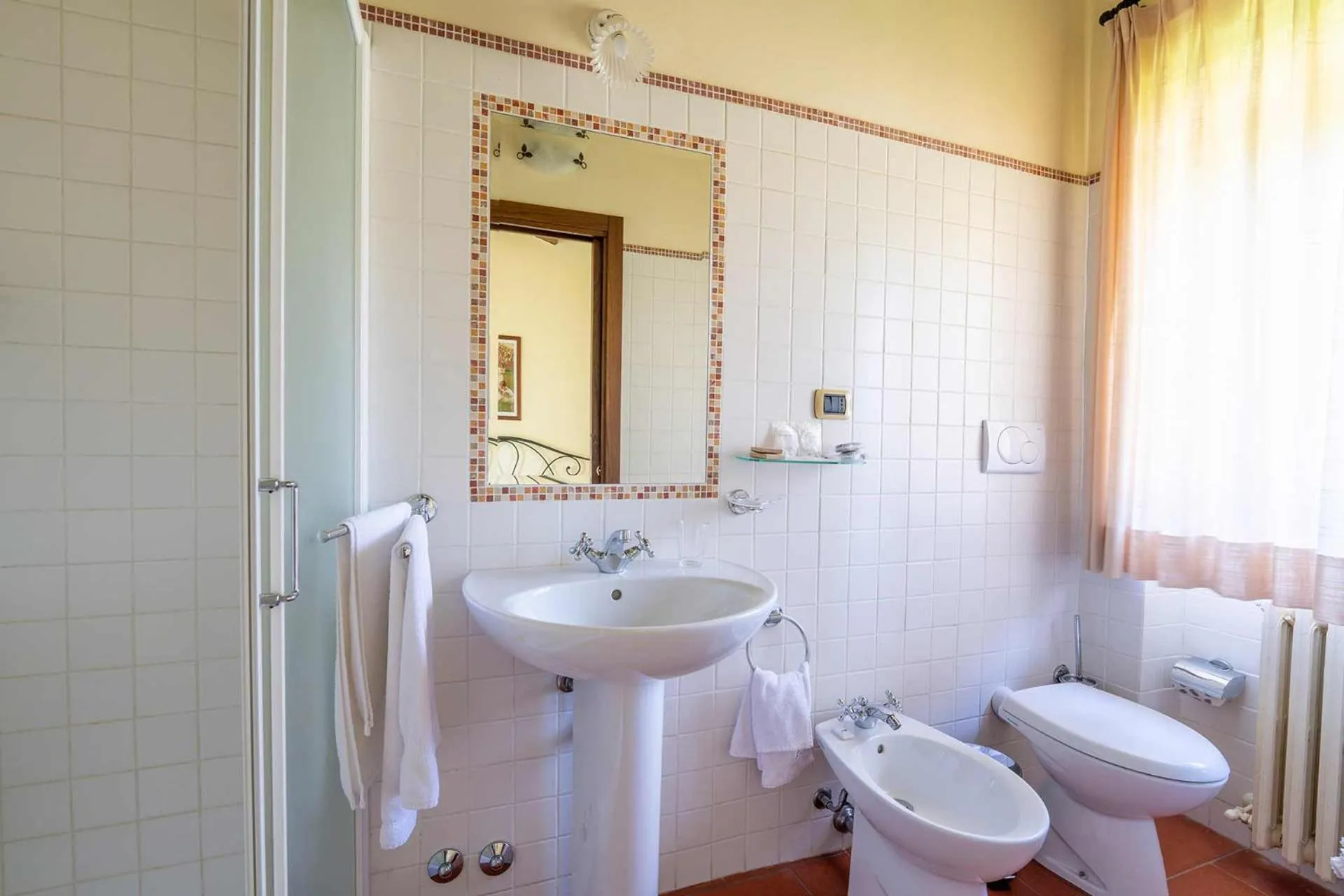 Shower in Il Castellaro Country House