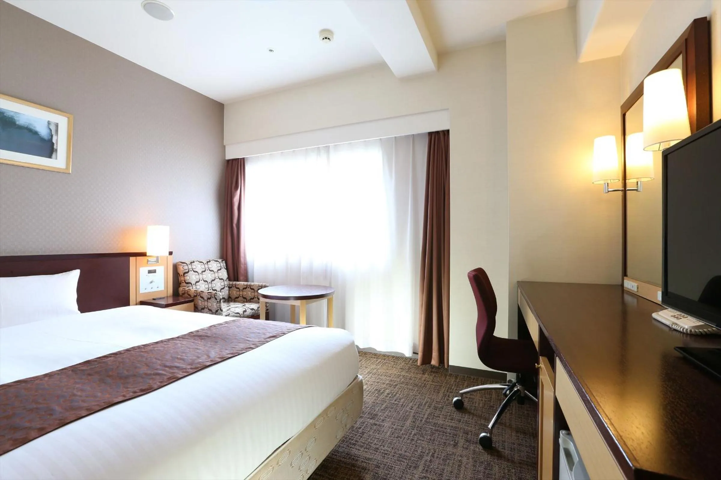 Photo of the whole room, Bed in Hotel Hokke Club Fukuoka