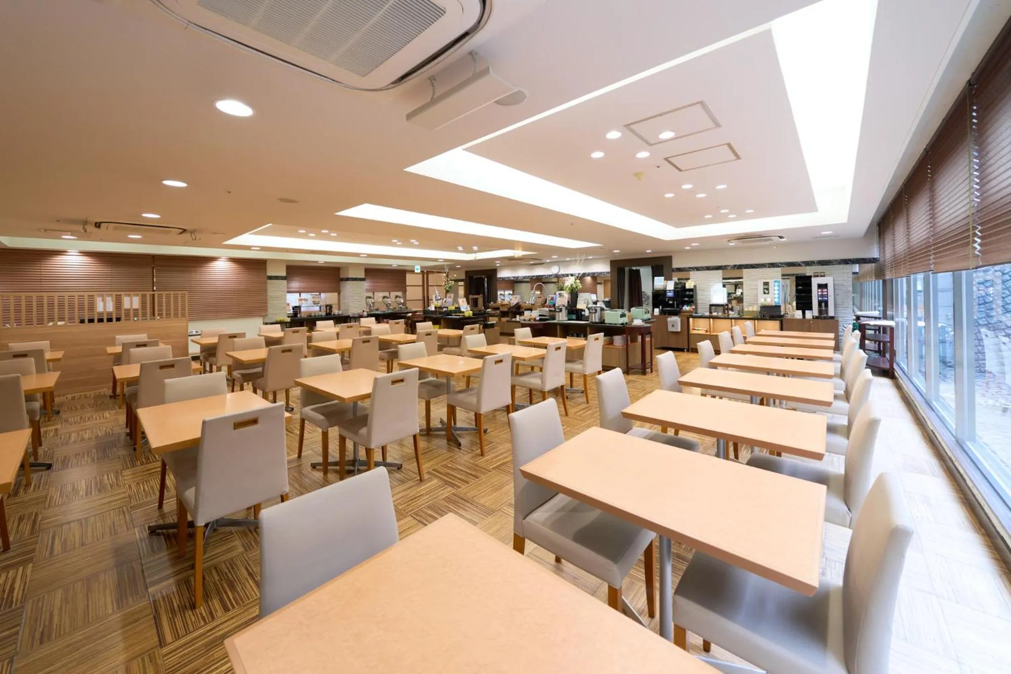 Buffet breakfast in Hotel Hokke Club Fukuoka