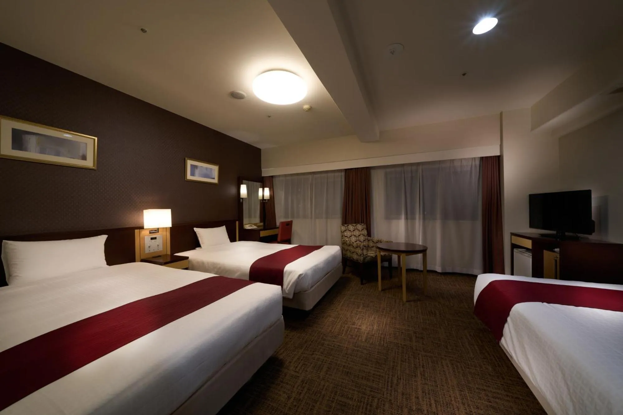 Photo of the whole room, Bed in Hotel Hokke Club Fukuoka
