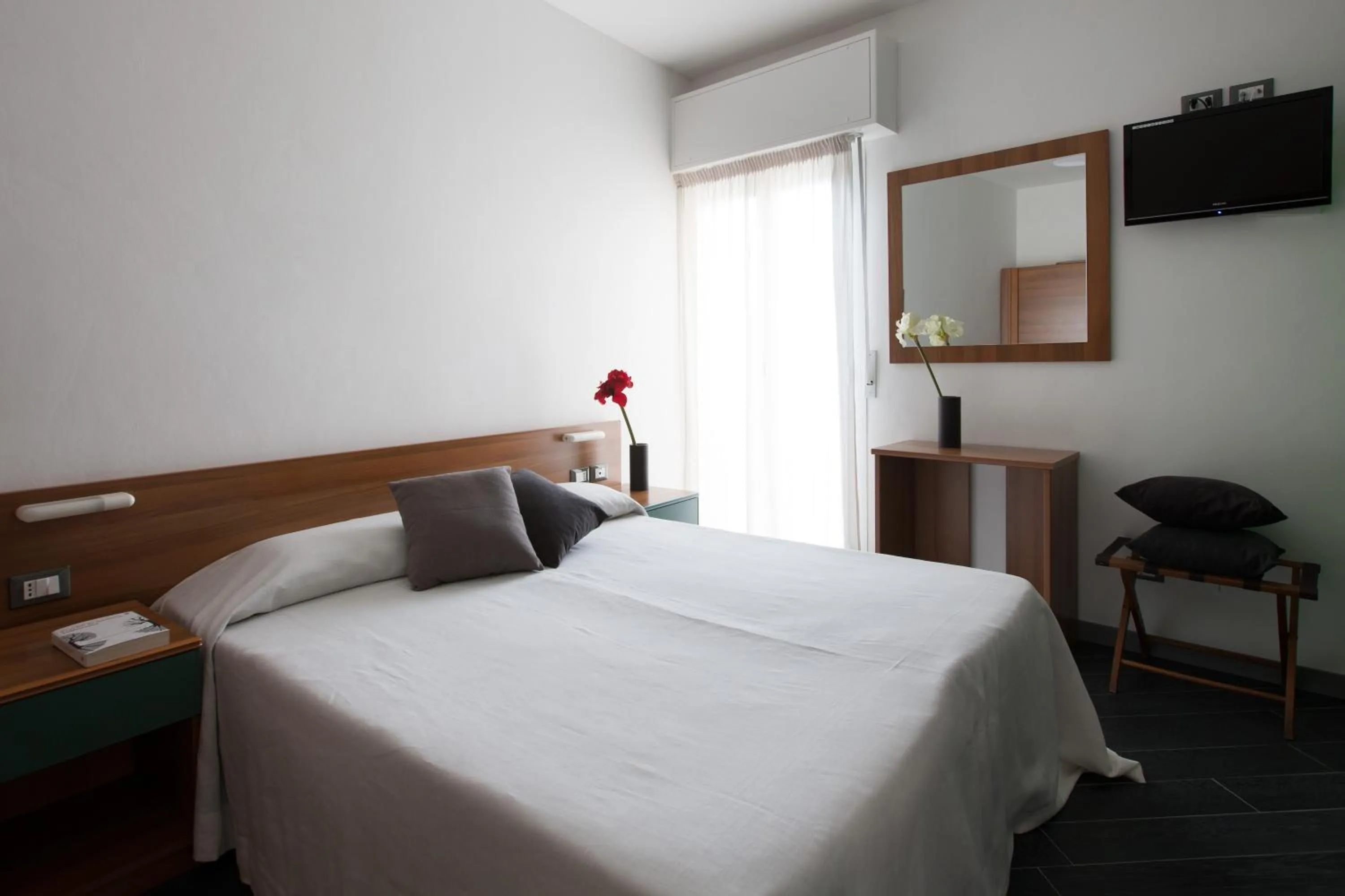 Bed in Hotel Liliana