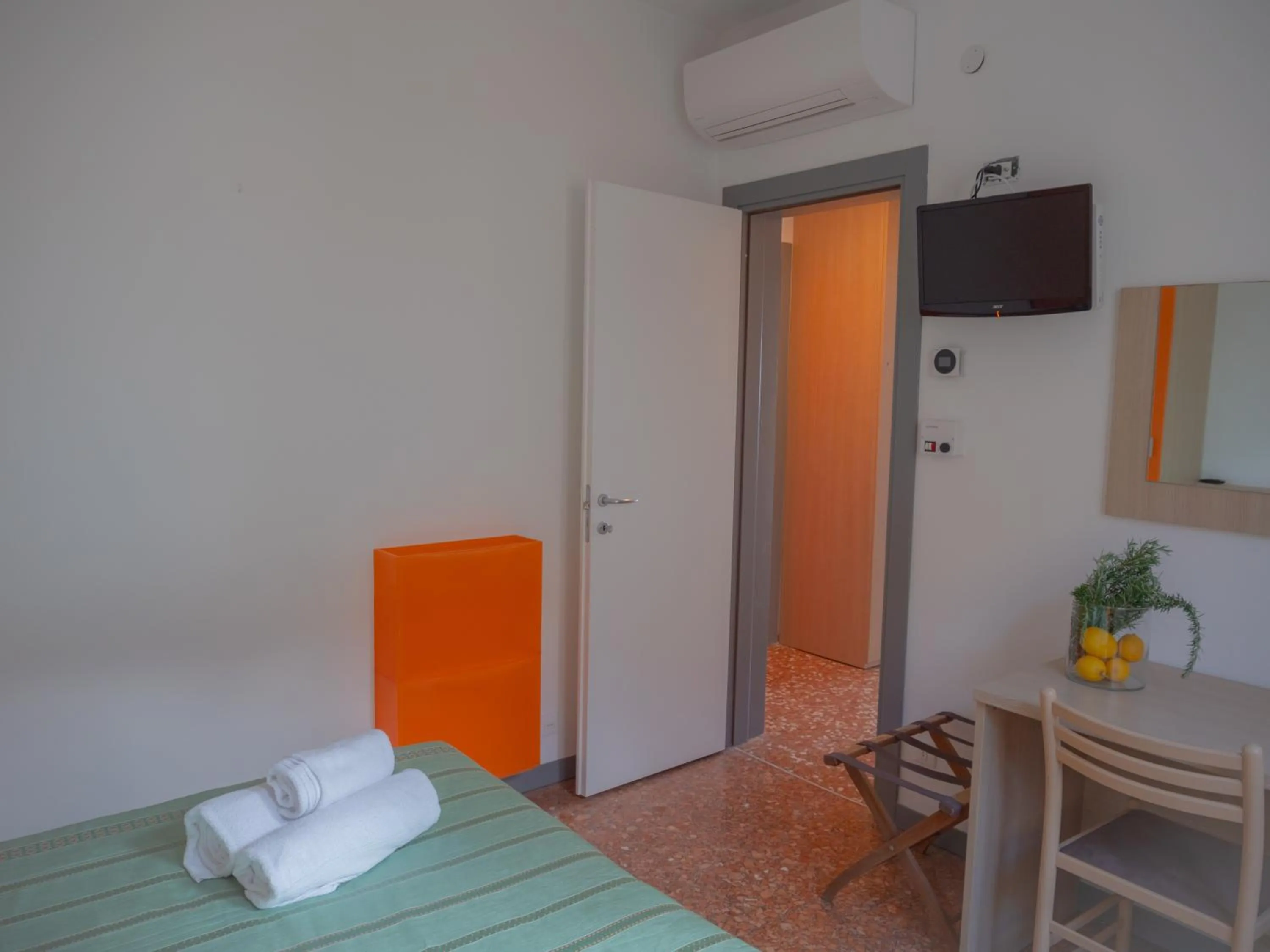 Bed in Hotel Liliana