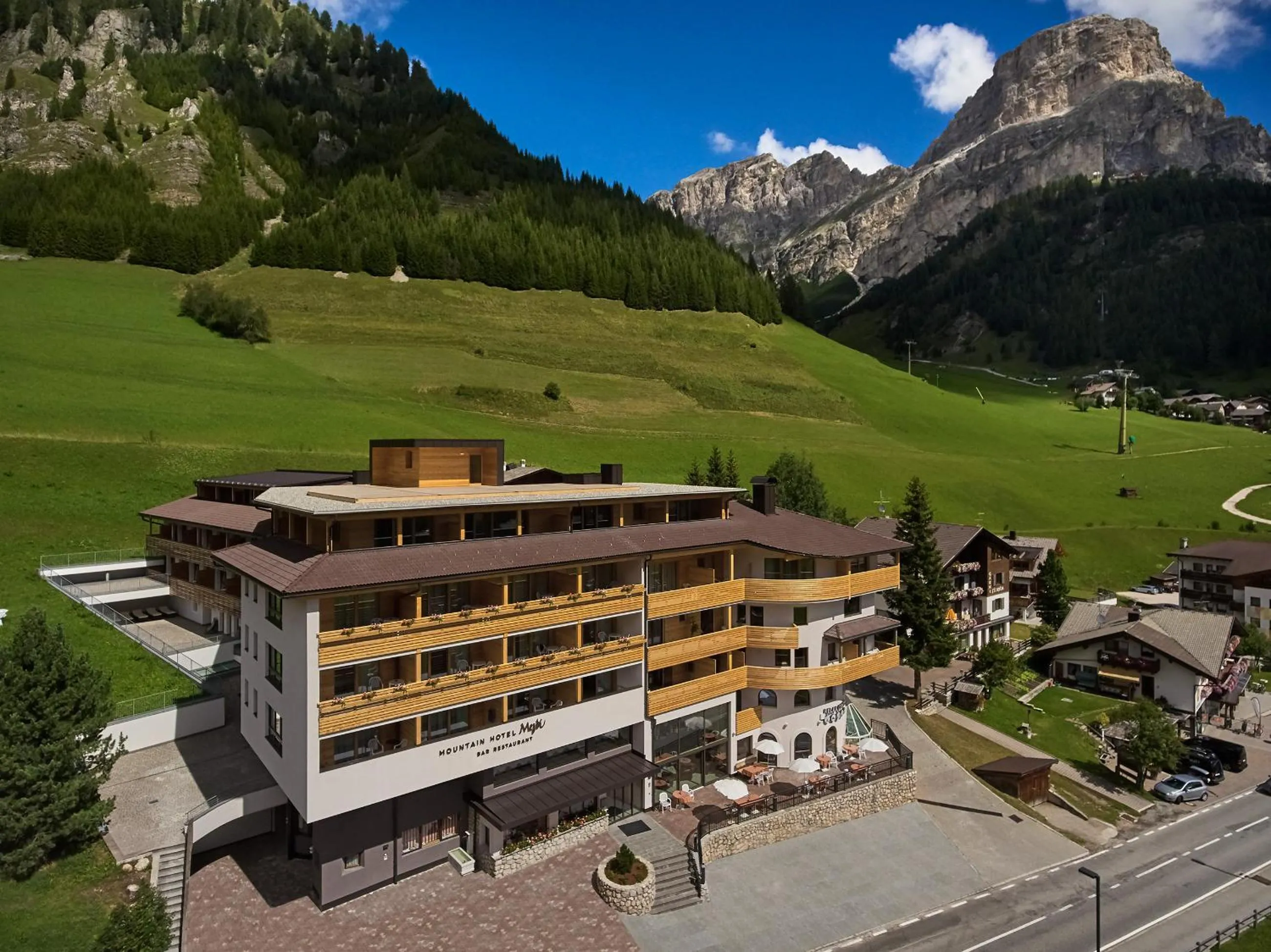 Property building in Mountain Hotel Mezdì