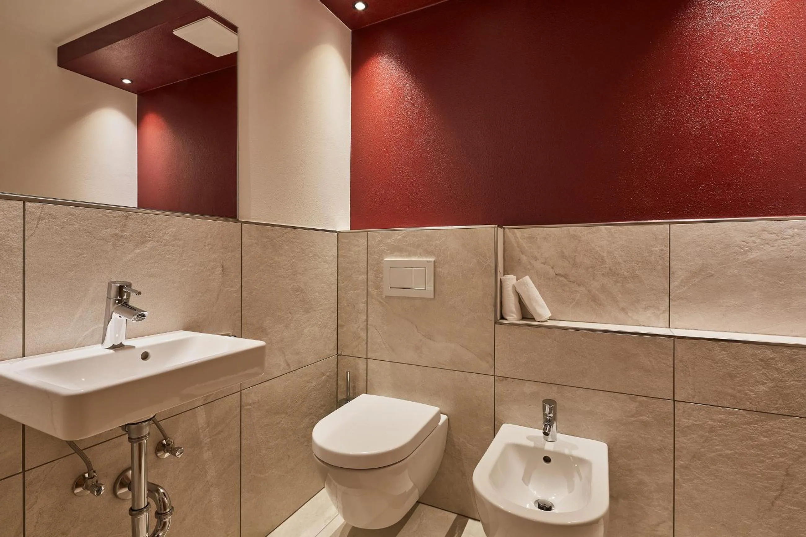 Bathroom in Mountain Hotel Mezdì