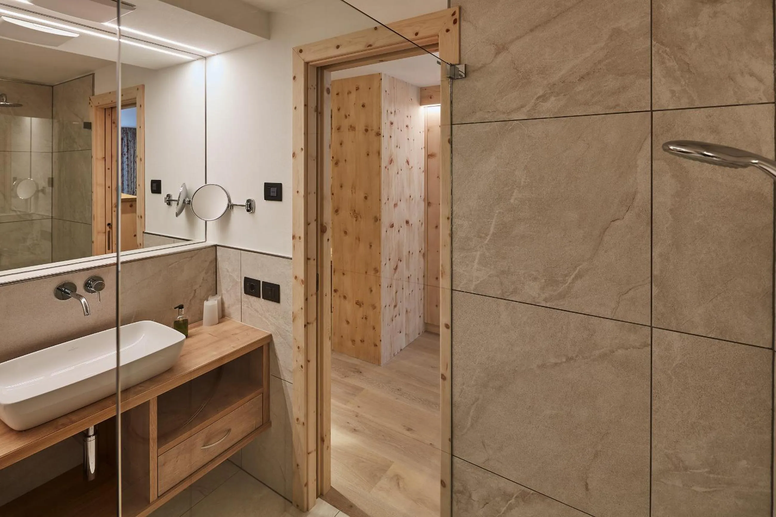 Bathroom in Mountain Hotel Mezdì