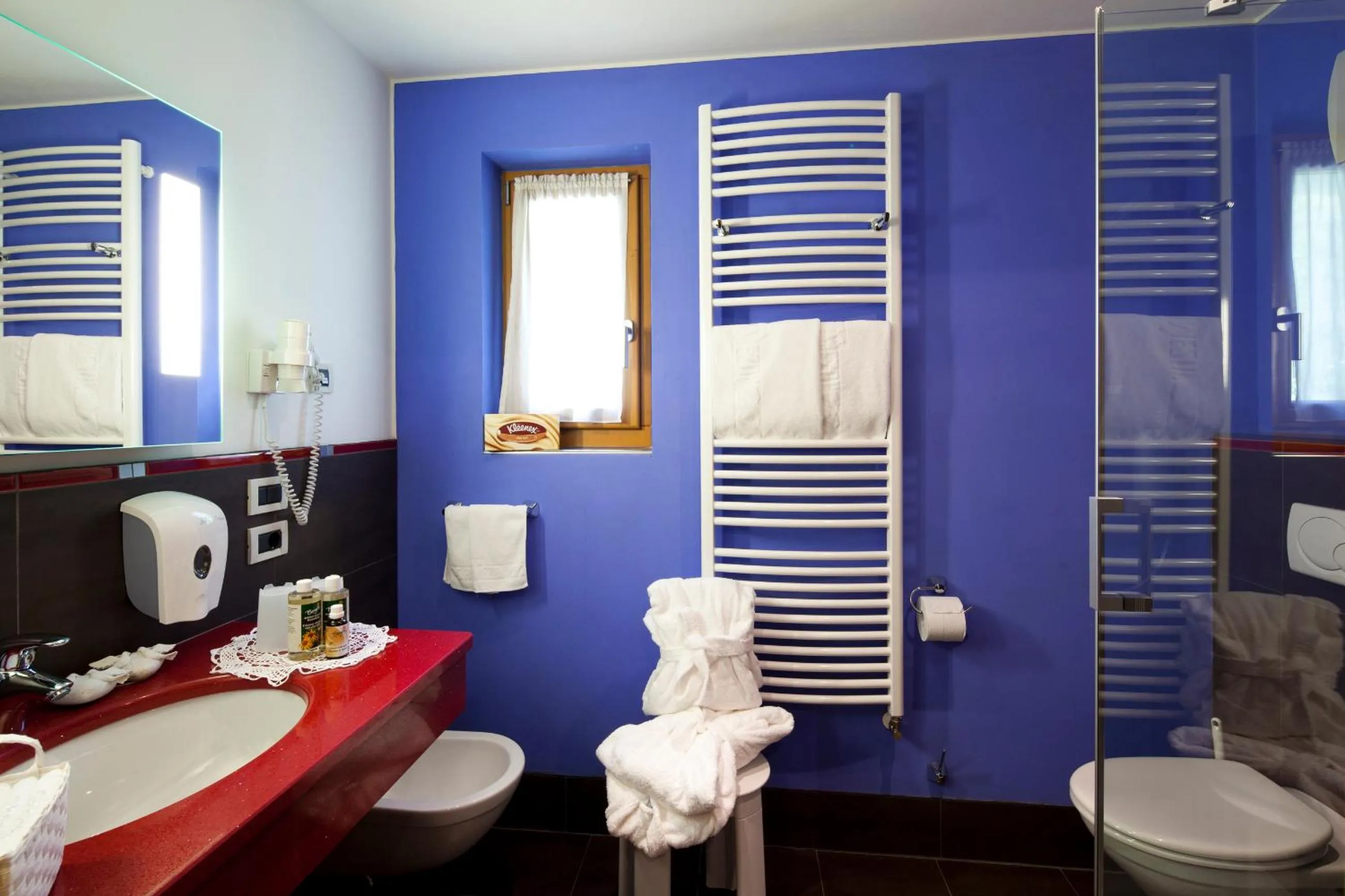 Toilet in Mountain Hotel Mezdì