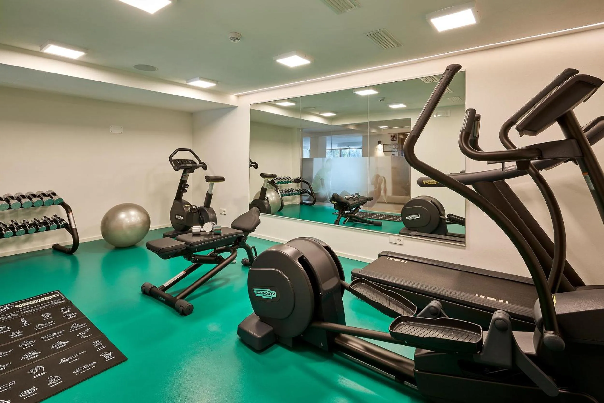 Fitness centre/facilities in Mountain Hotel Mezdì