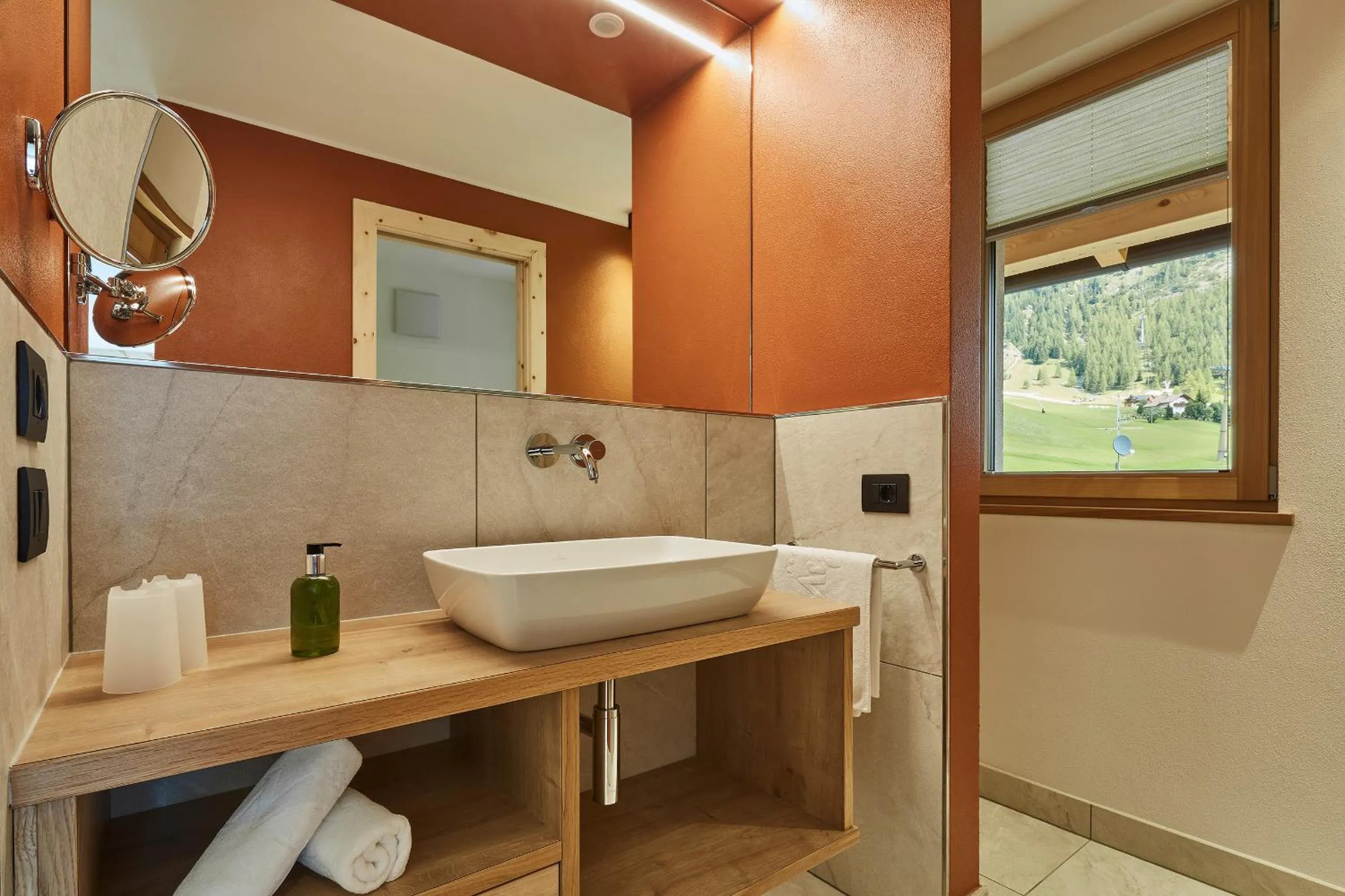 Bathroom in Mountain Hotel Mezdì