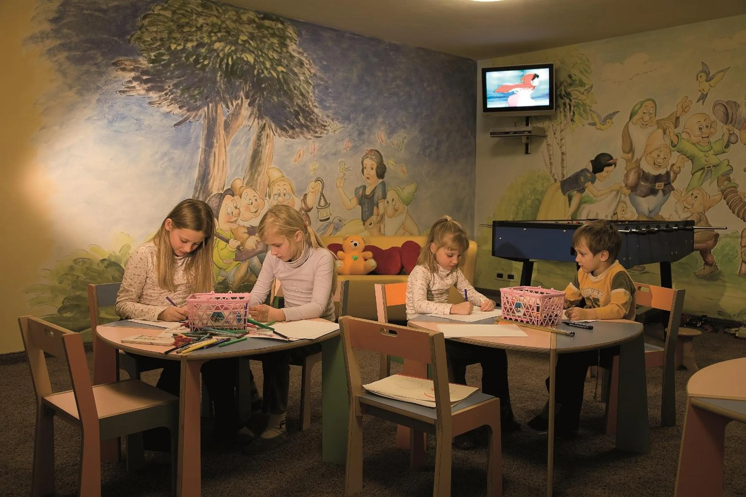 People in Mountain Hotel Mezdì