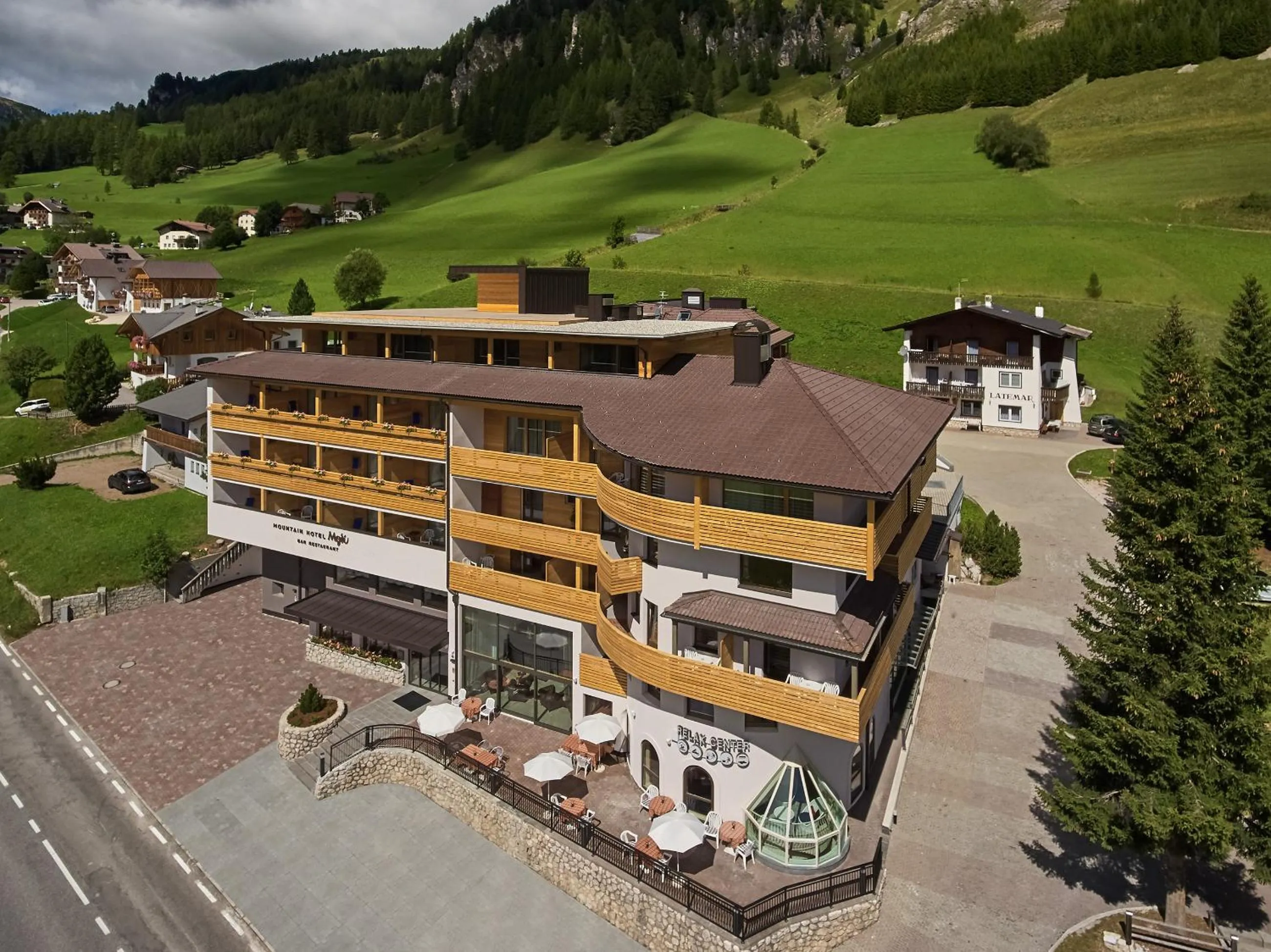 Property building in Mountain Hotel Mezdì