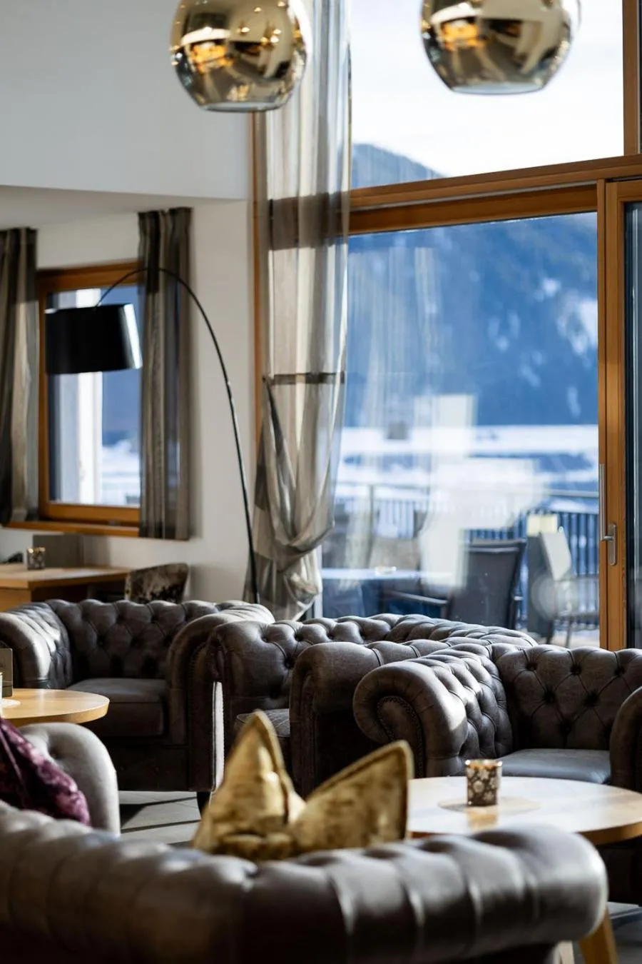 Lounge or bar in Mountain Hotel Mezdì