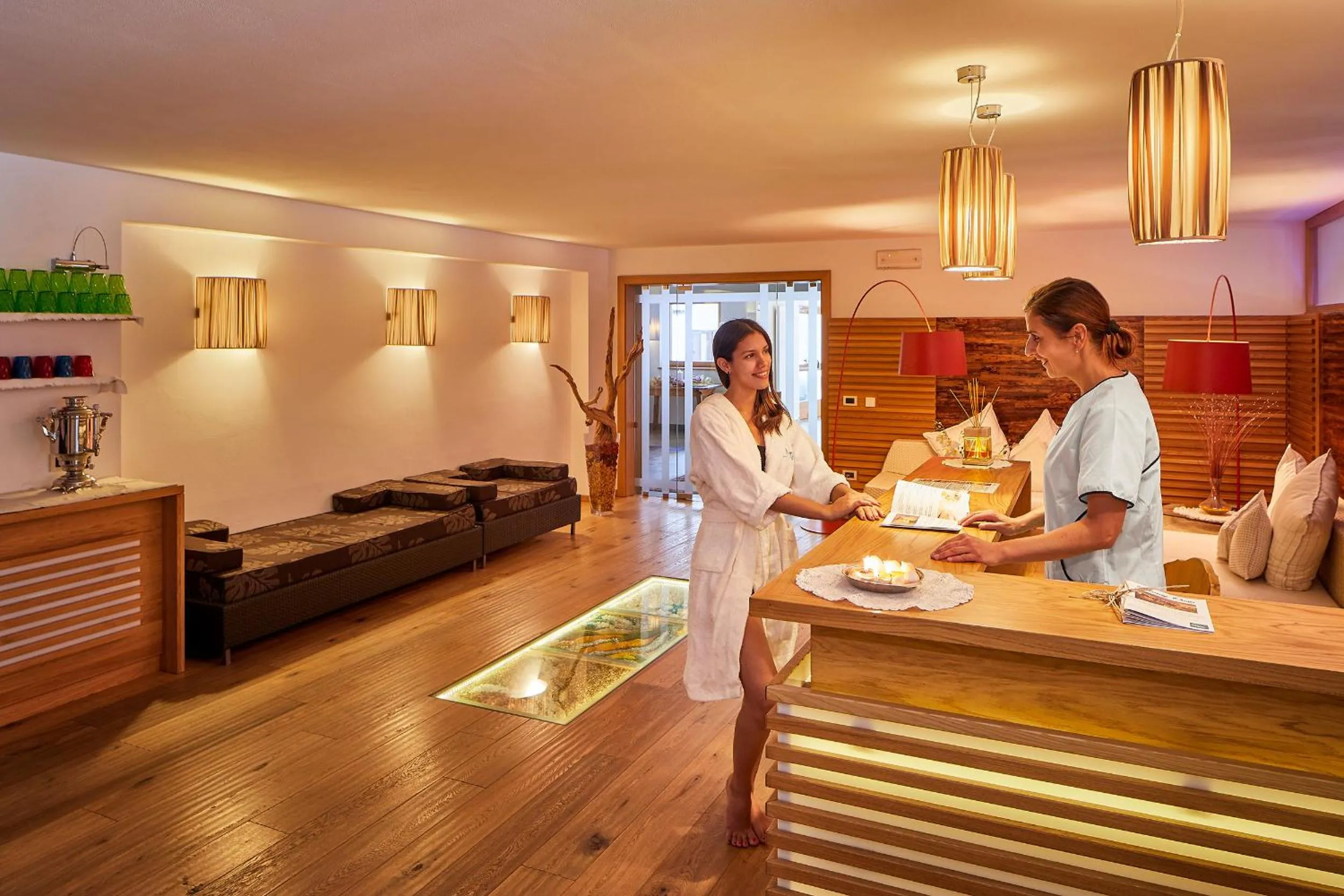 Spa and wellness centre/facilities in Mountain Hotel Mezdì