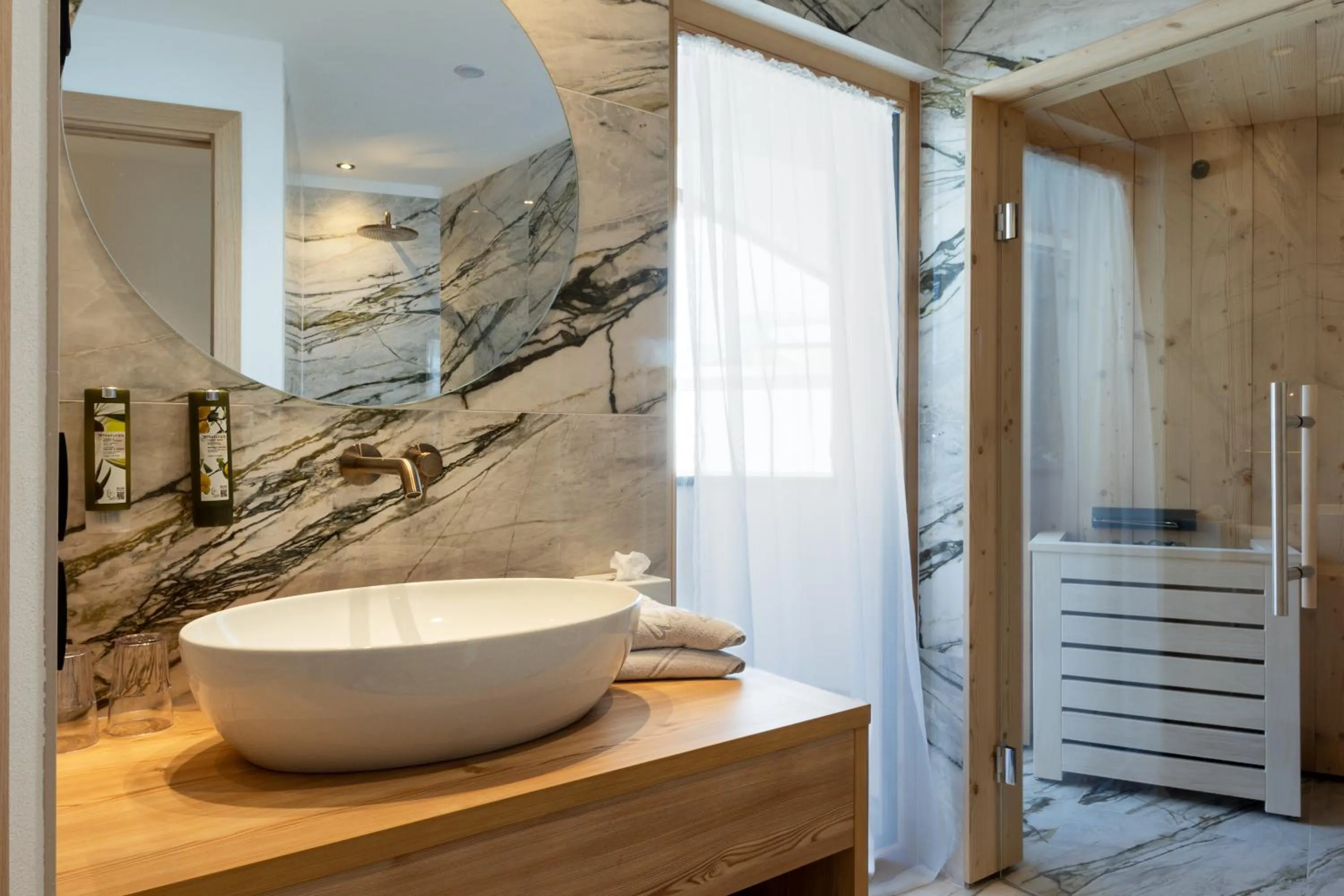 Bathroom in Mountain Hotel Mezdì