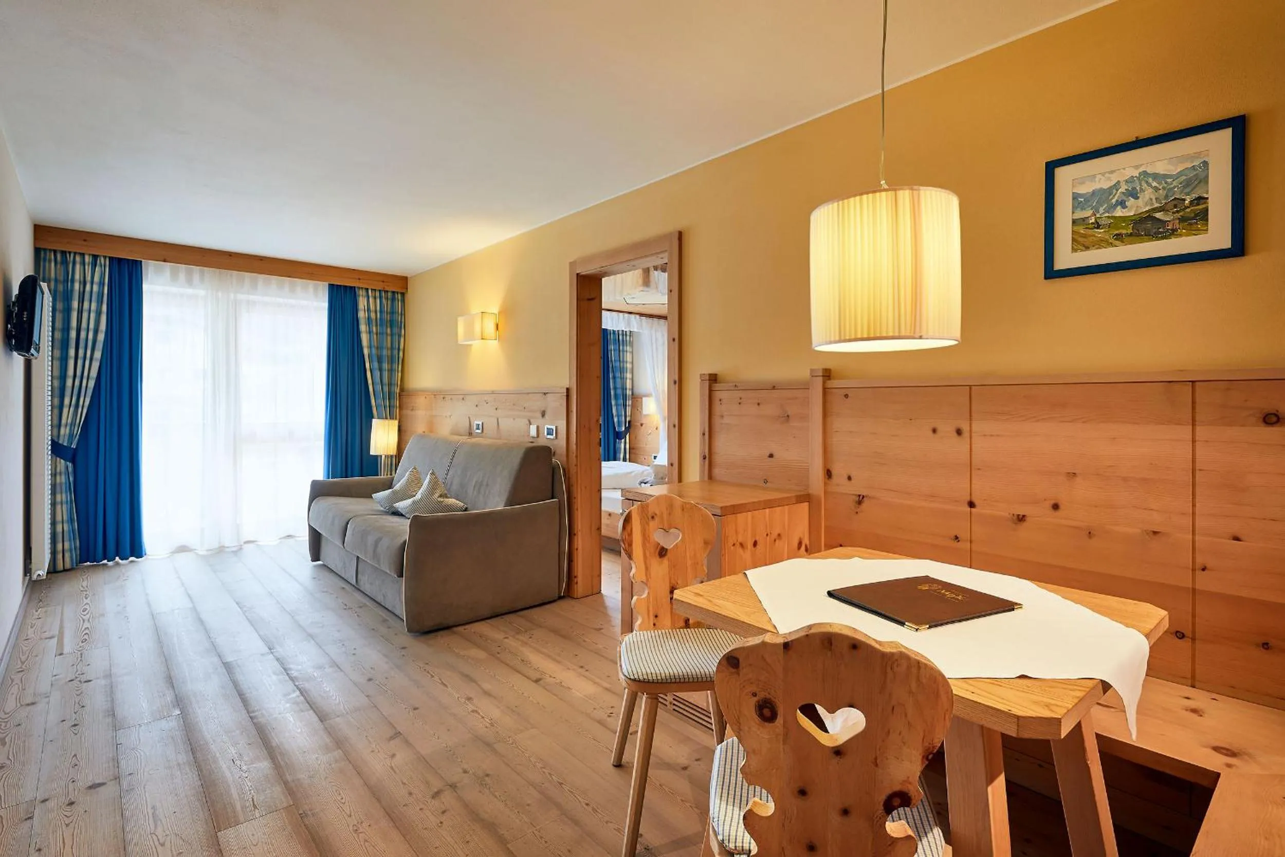 Living room in Mountain Hotel Mezdì