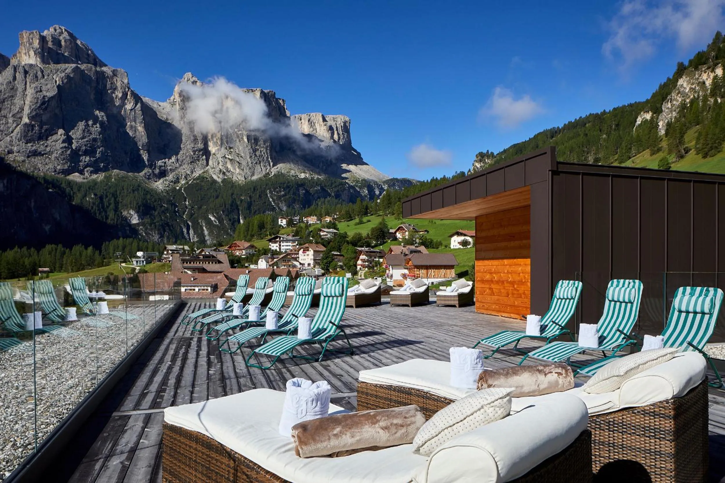 Mountain view in Mountain Hotel Mezdì