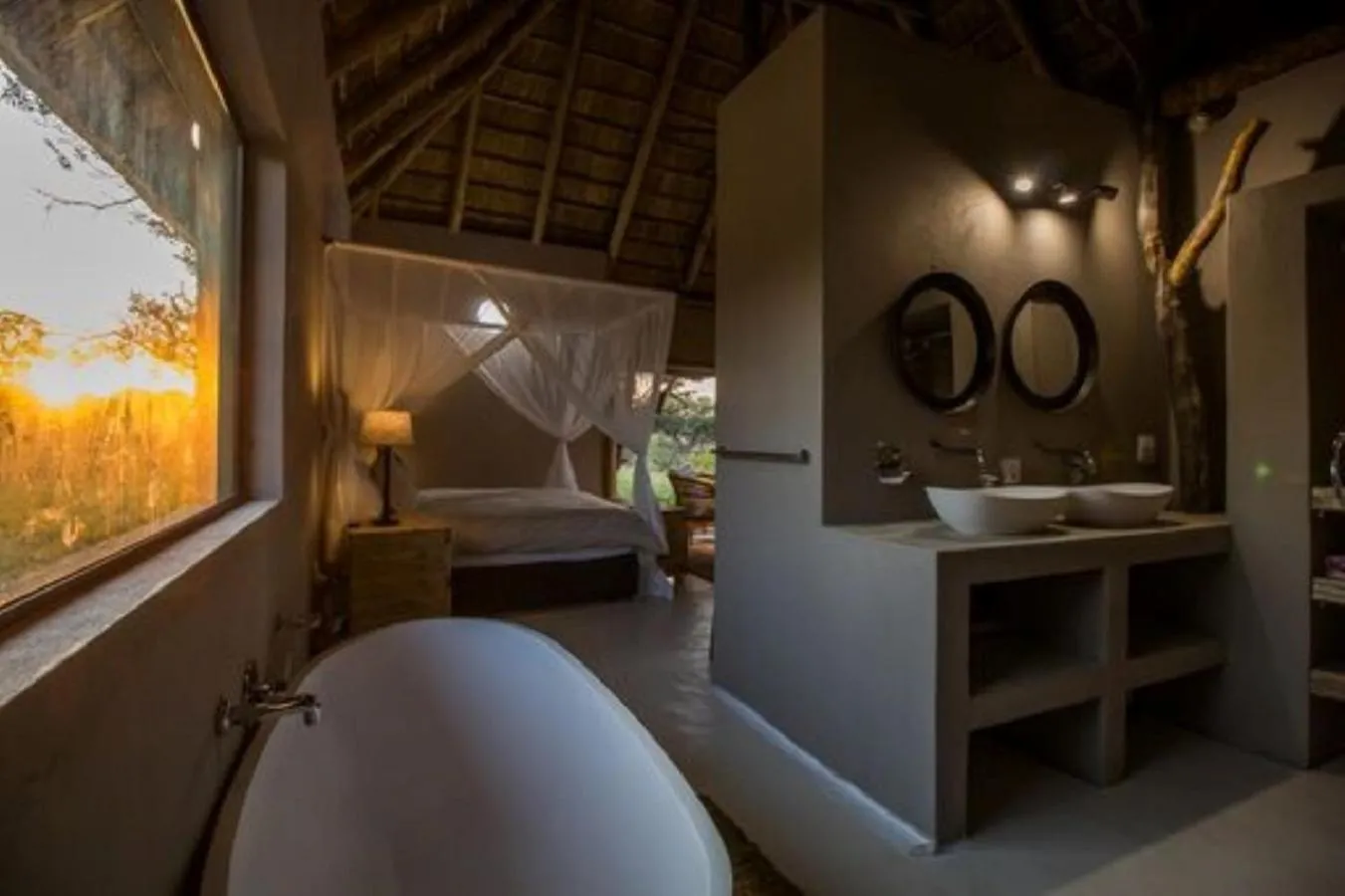 Bathroom in LookOut Safari Lodge