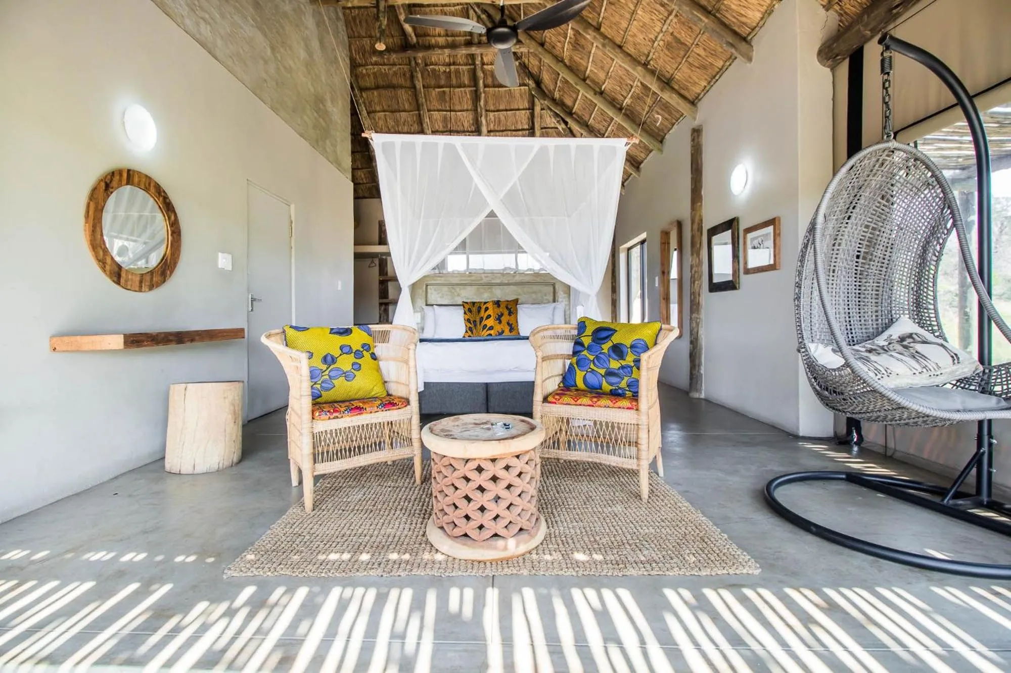 Bedroom in LookOut Safari Lodge