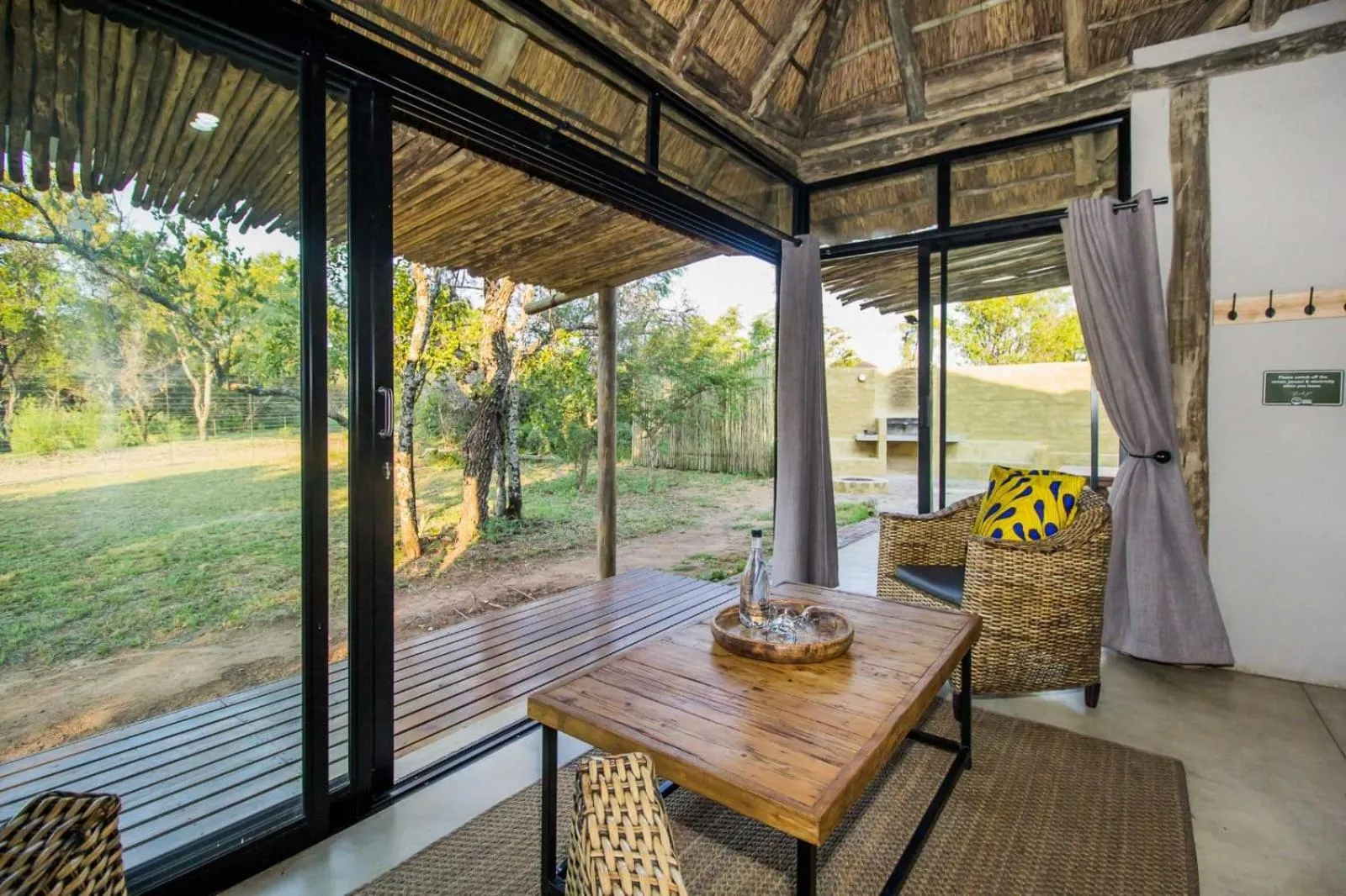 Balcony/Terrace in LookOut Safari Lodge