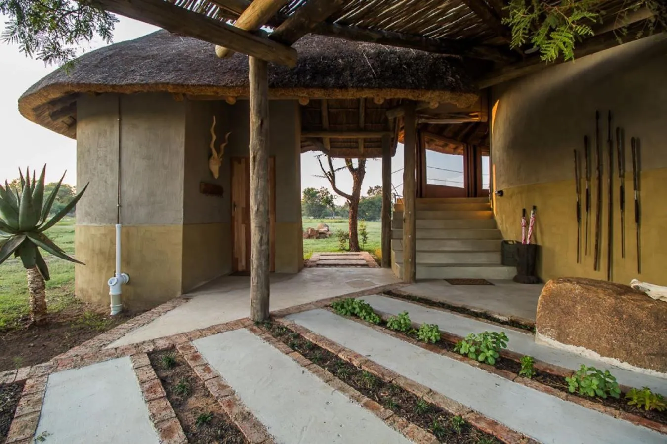 Facade/entrance in LookOut Safari Lodge