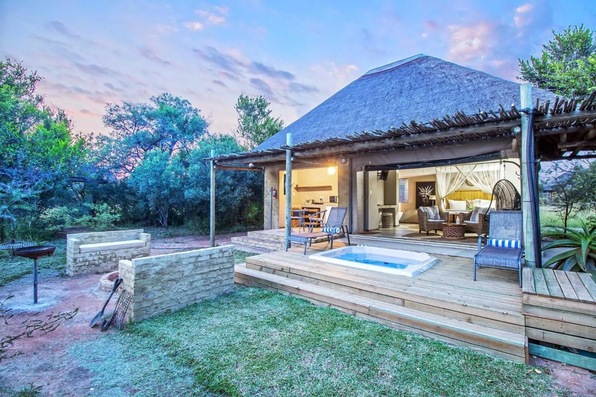 Property building in LookOut Safari Lodge