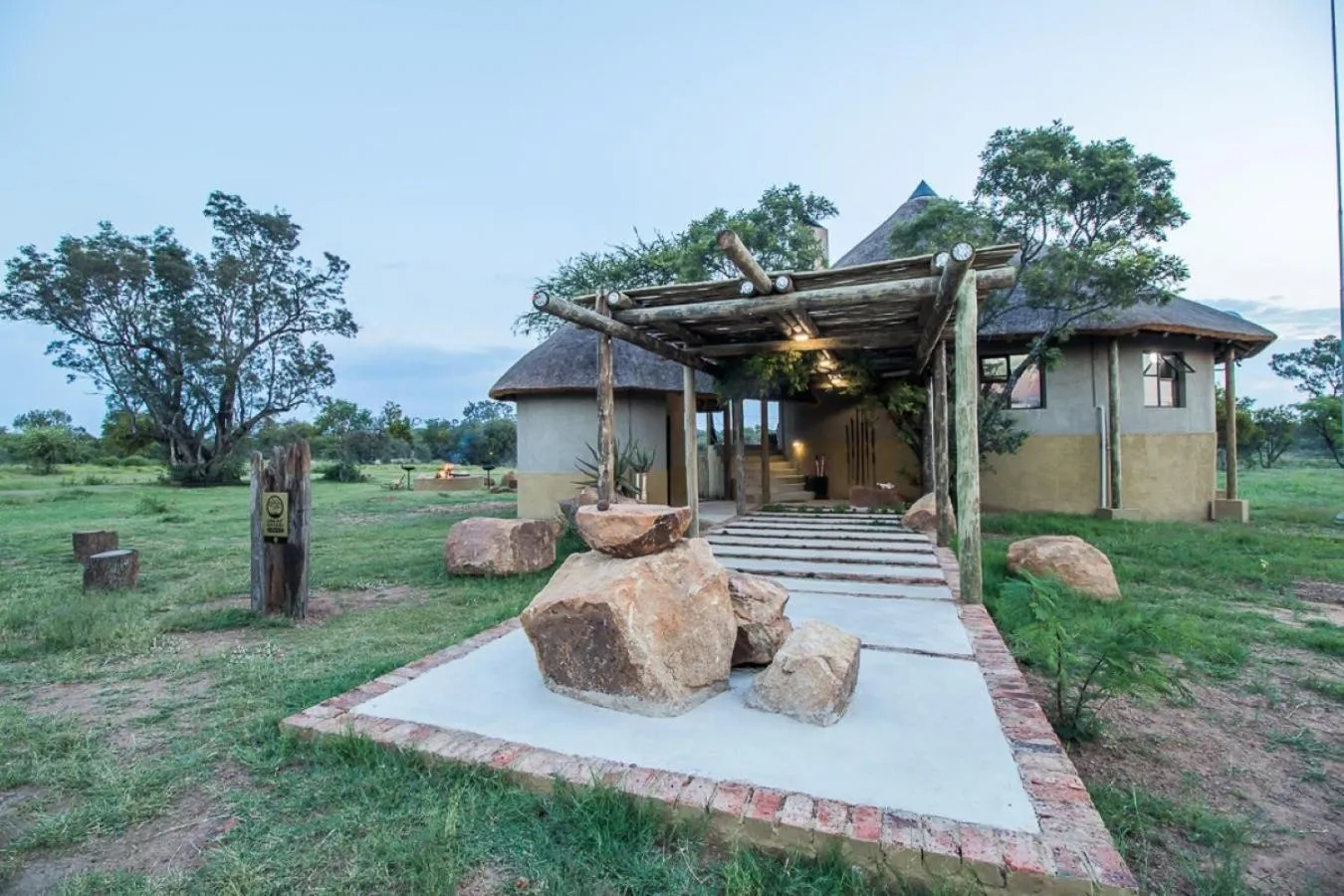 Facade/entrance in LookOut Safari Lodge
